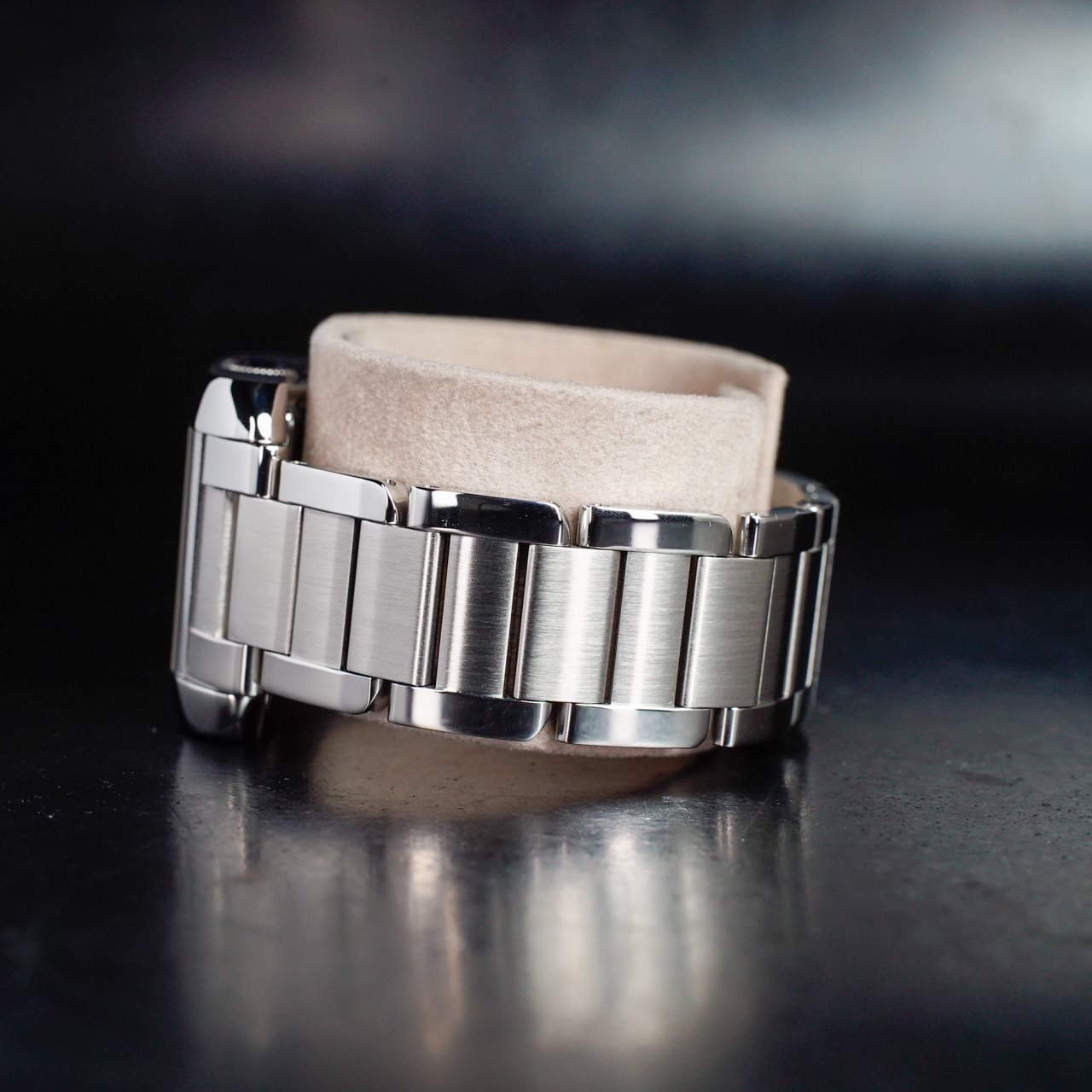 Cartier Tank Anglaise acier 3