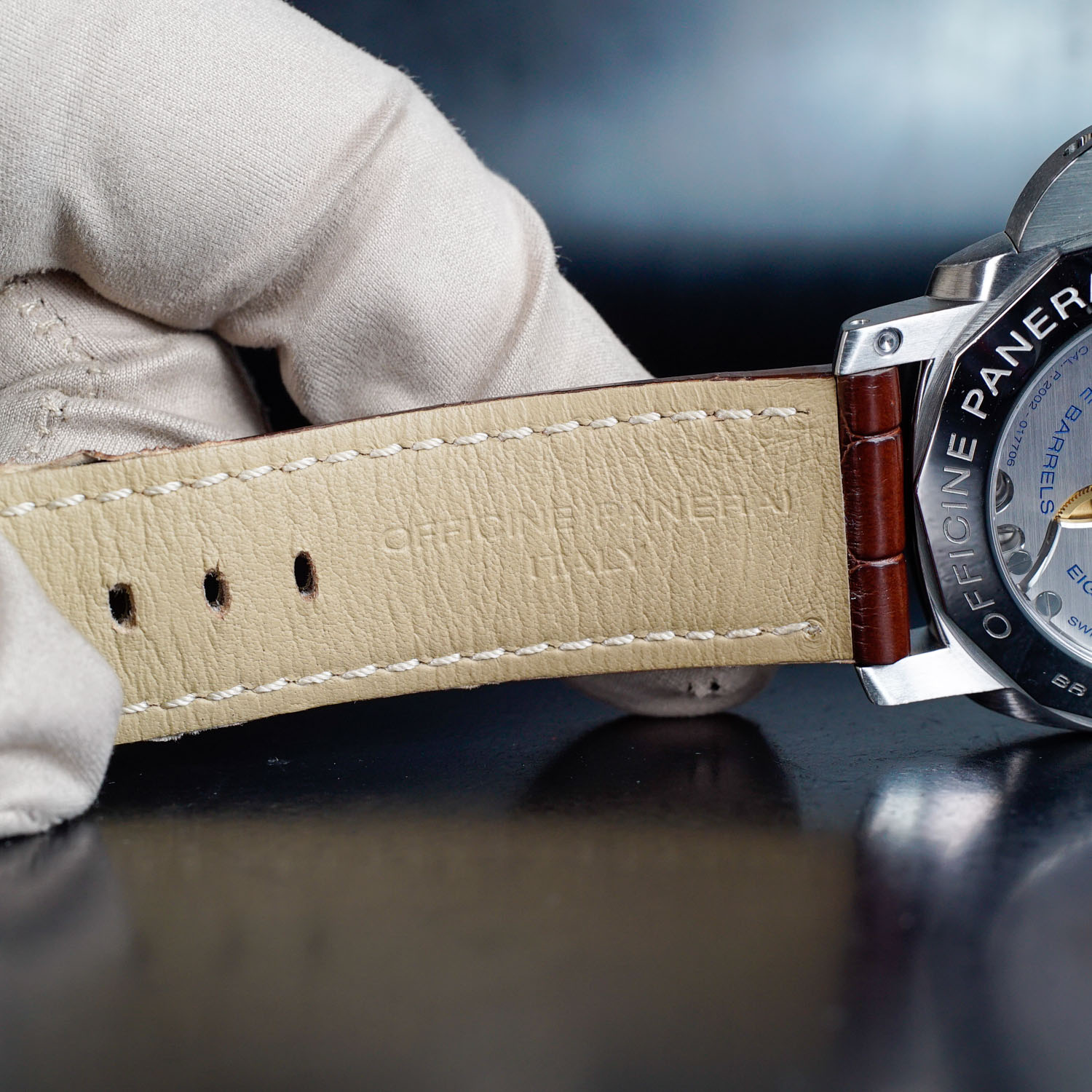 Panerai Luminor 1950 8 Days Gmt acier 10