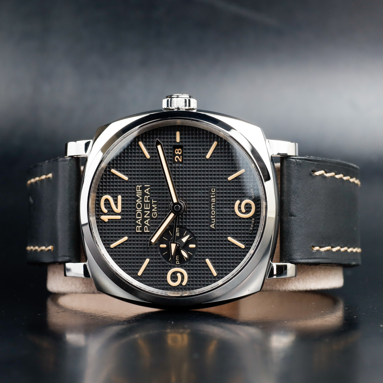 Exel Watches RADIOMIR 1940 3 DAYS GMT AUTOMATIC STEEL 2