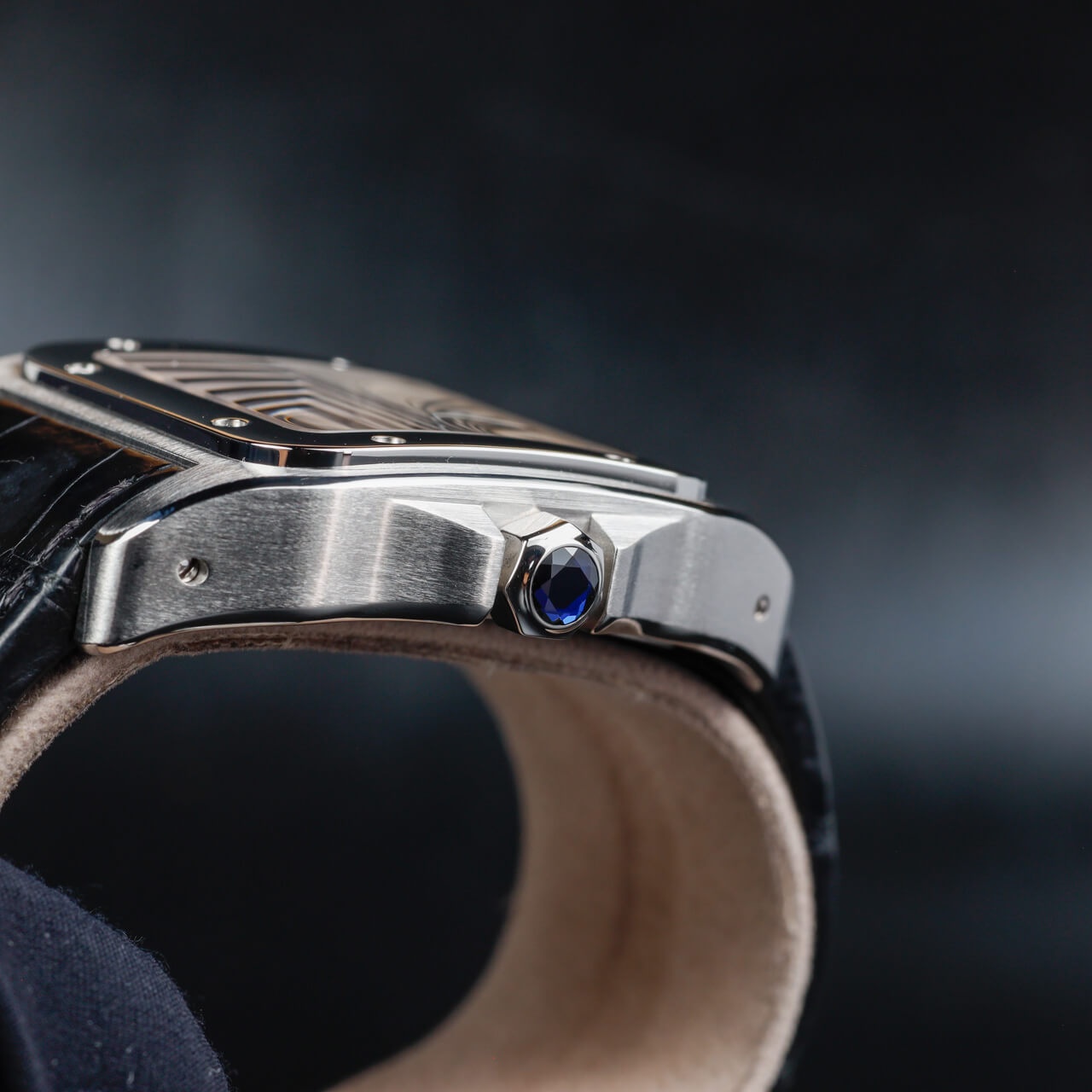 Cartier Santos 100 stahl 8