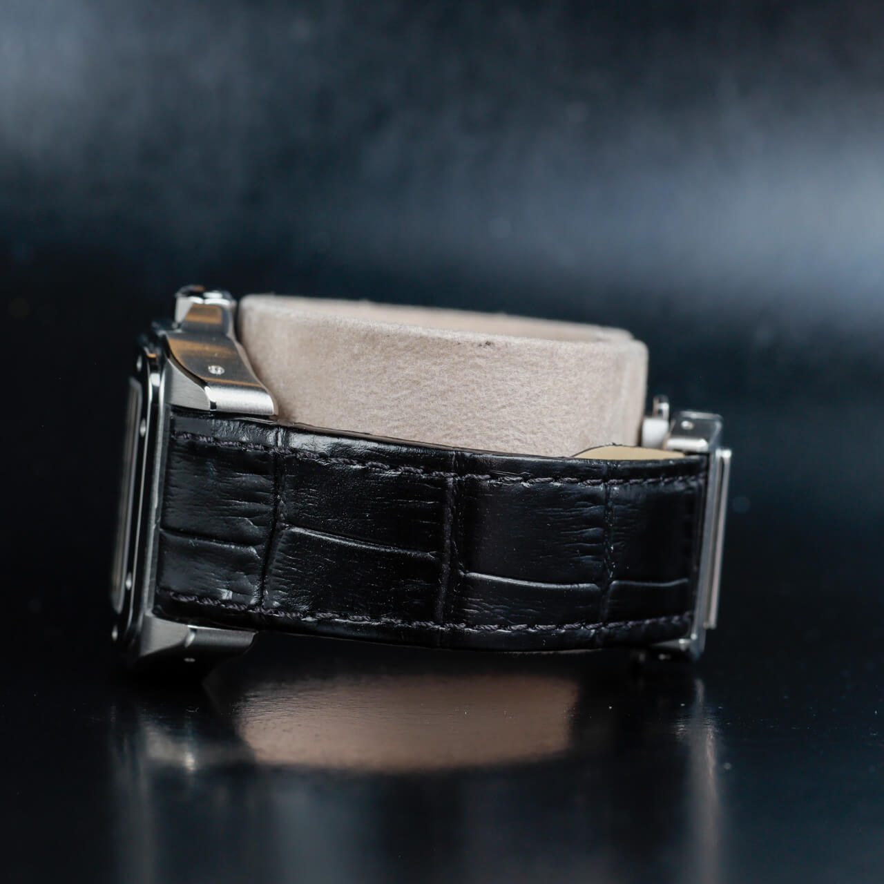 Cartier Santos 100 stahl 3