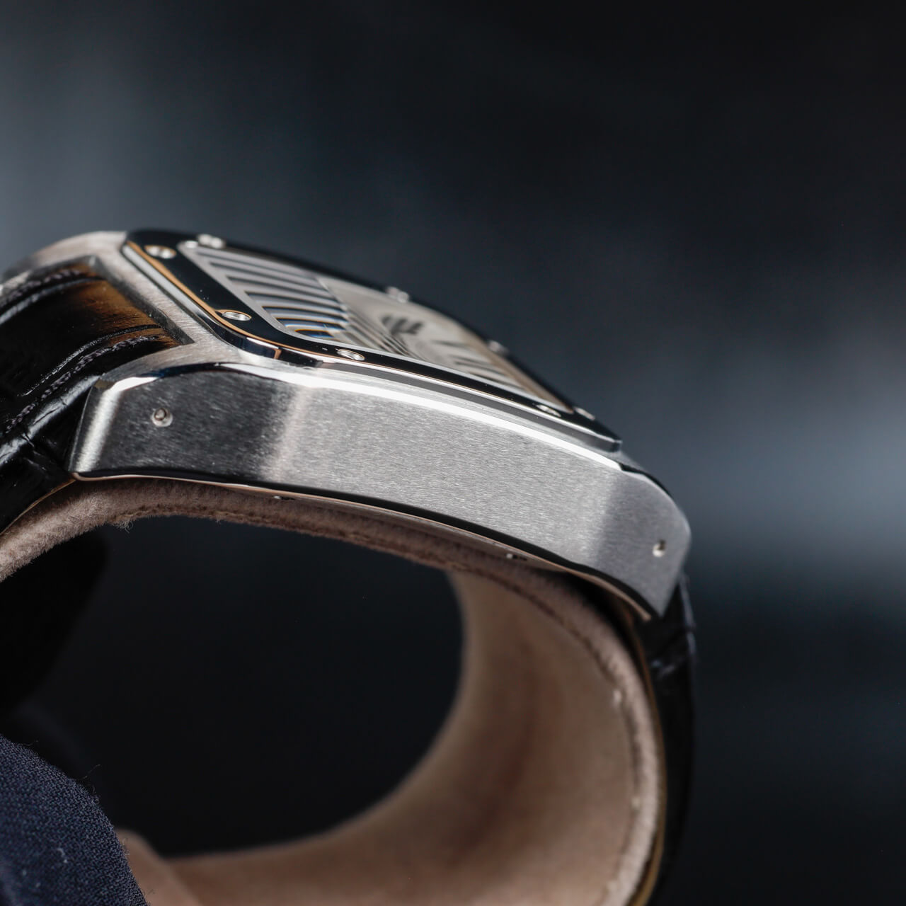 Cartier Santos 100 stahl 6