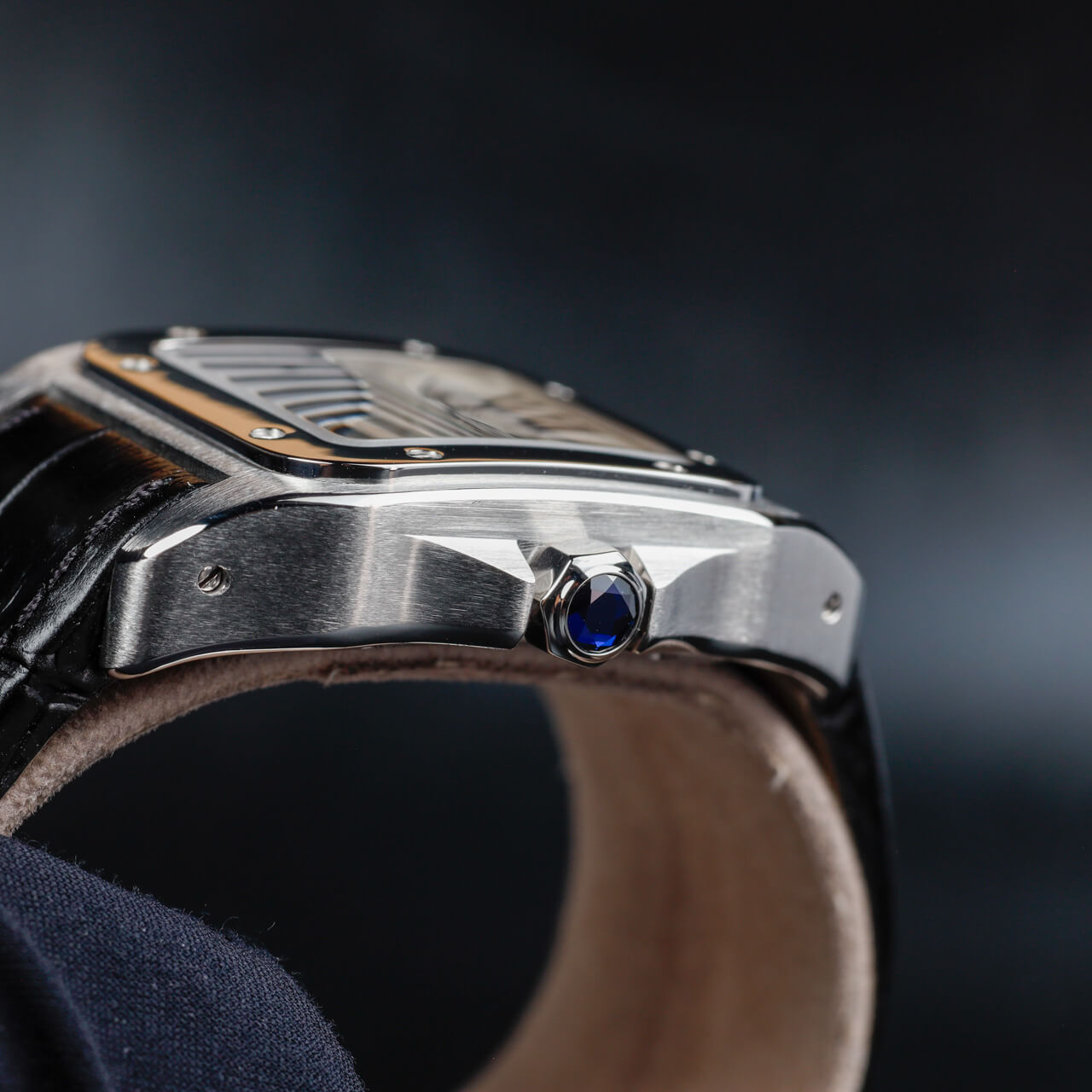 Cartier Santos 100 stahl 7