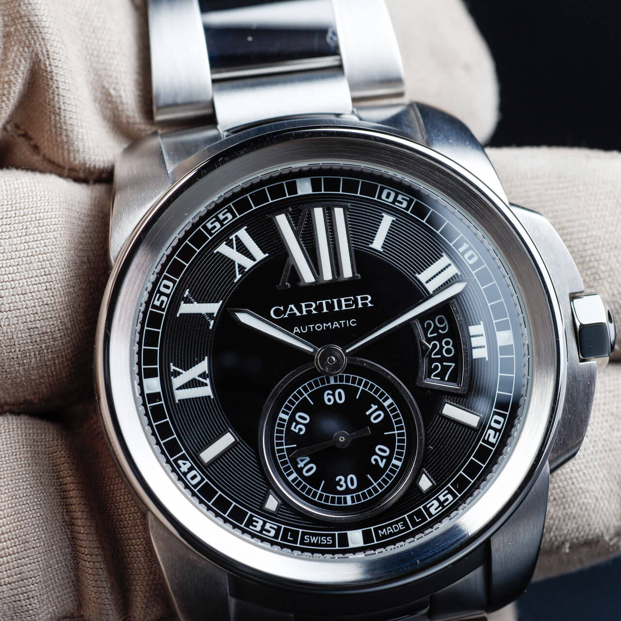 Cartier Calibre De Cartier acier 10