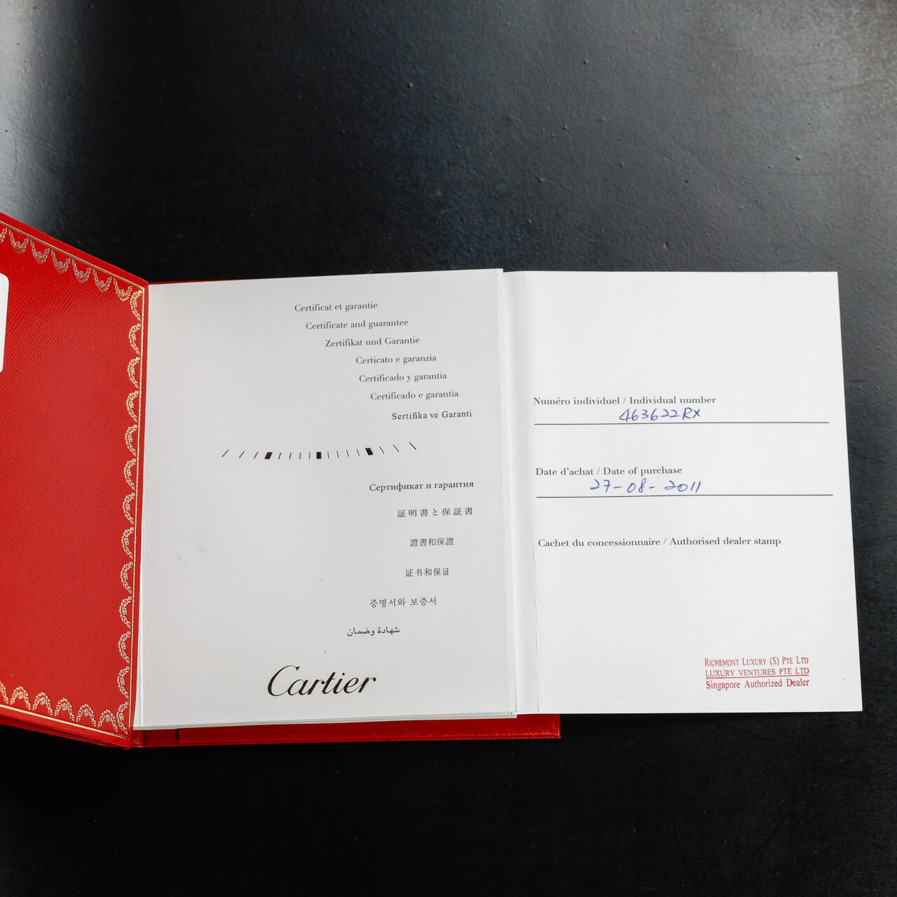 Cartier Calibre De Cartier acier 13