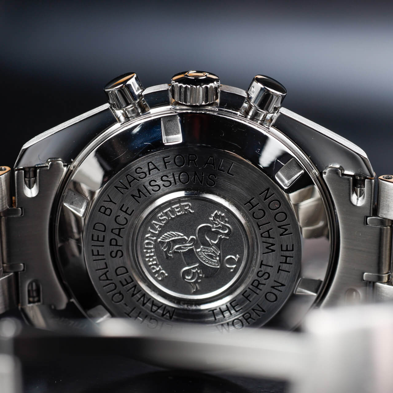 Omega Speedmaster Professional Moonwatch acciaio 10