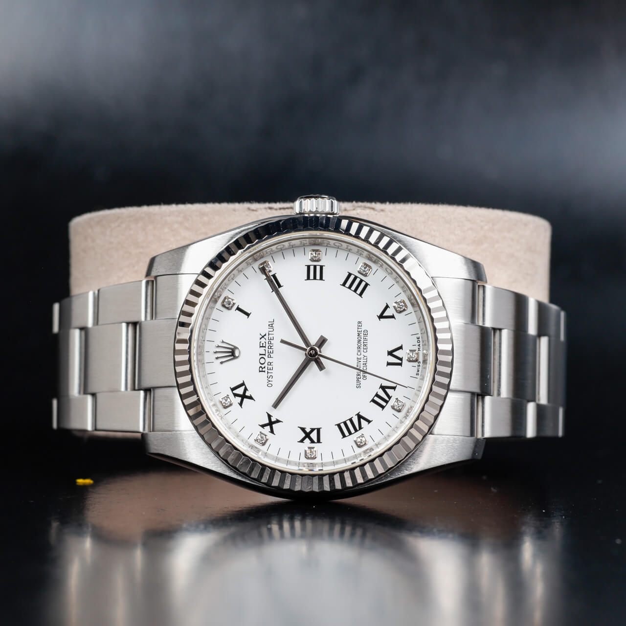 Rolex Oyster Perpetual 36 stahl/weißgold 2