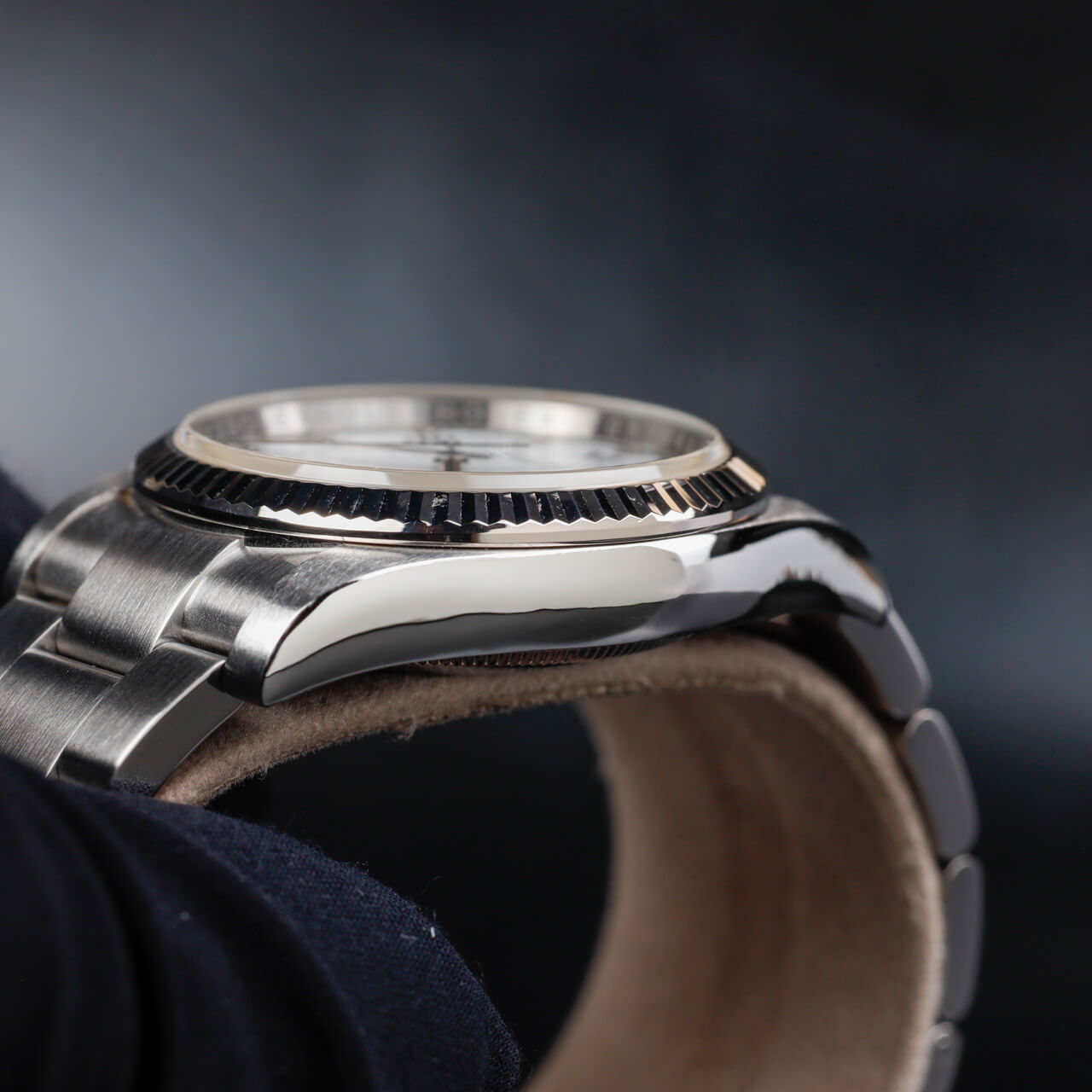 Rolex Oyster Perpetual 36 stahl/weißgold 7