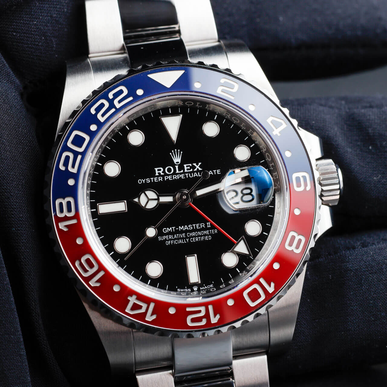 Rolex Gmt-master Ii acciaio 10
