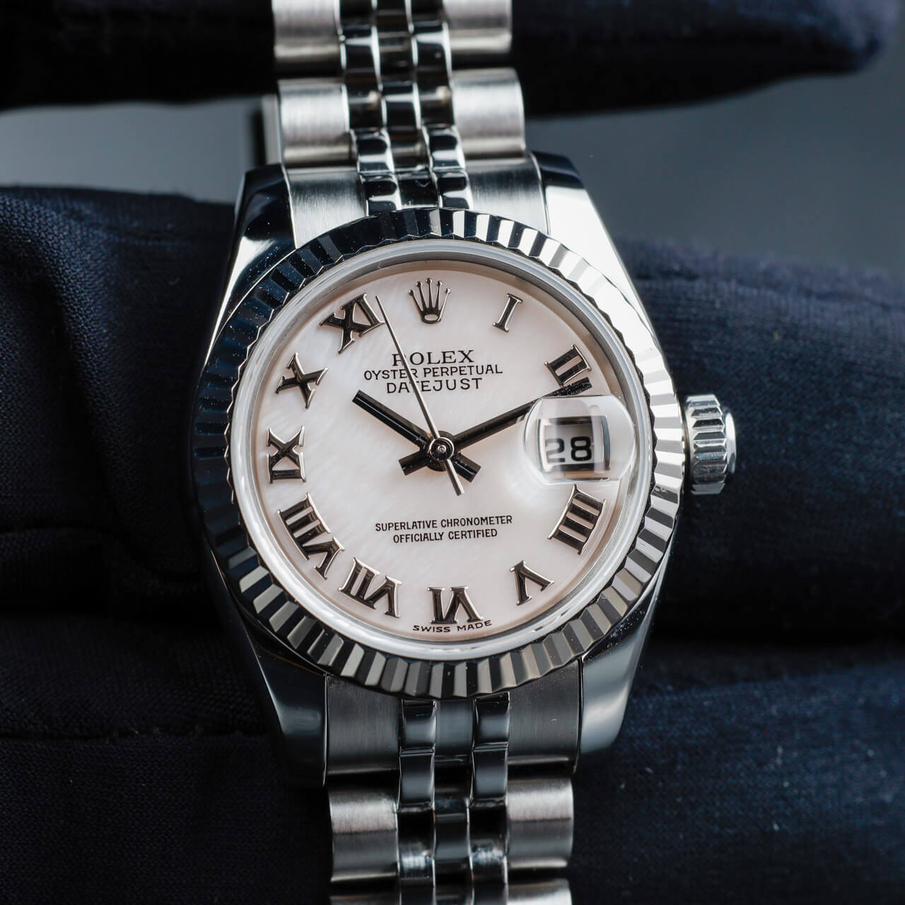 Rolex Lady-datejust 26 steel/white gold 10