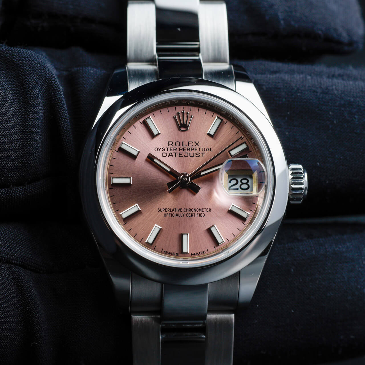 Rolex Lady-datejust 28 acier 8