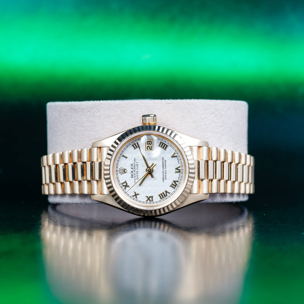 Rolex Lady-datejust 26 oro giallo
