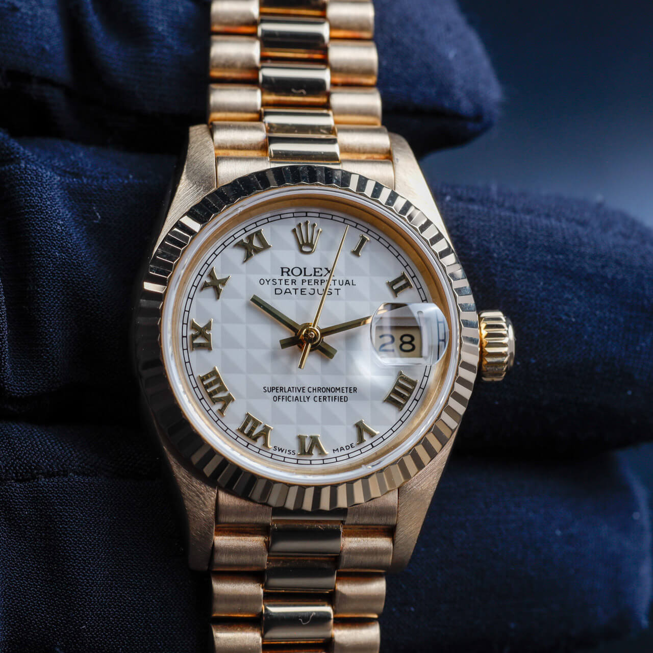 Rolex Lady-datejust 26 oro giallo 9