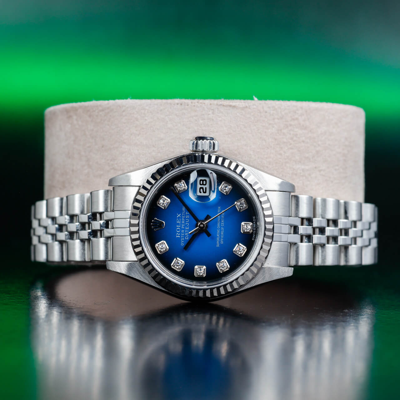 Rolex Lady-datejust 26 stahl/weißgold