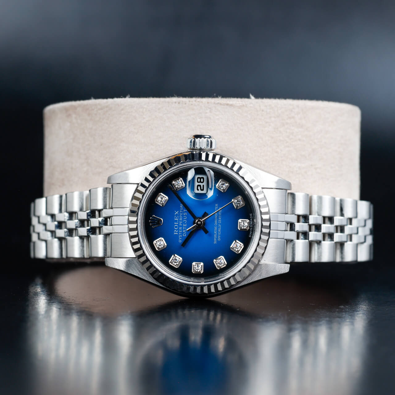 Rolex Lady-datejust 26 stahl/weißgold 2