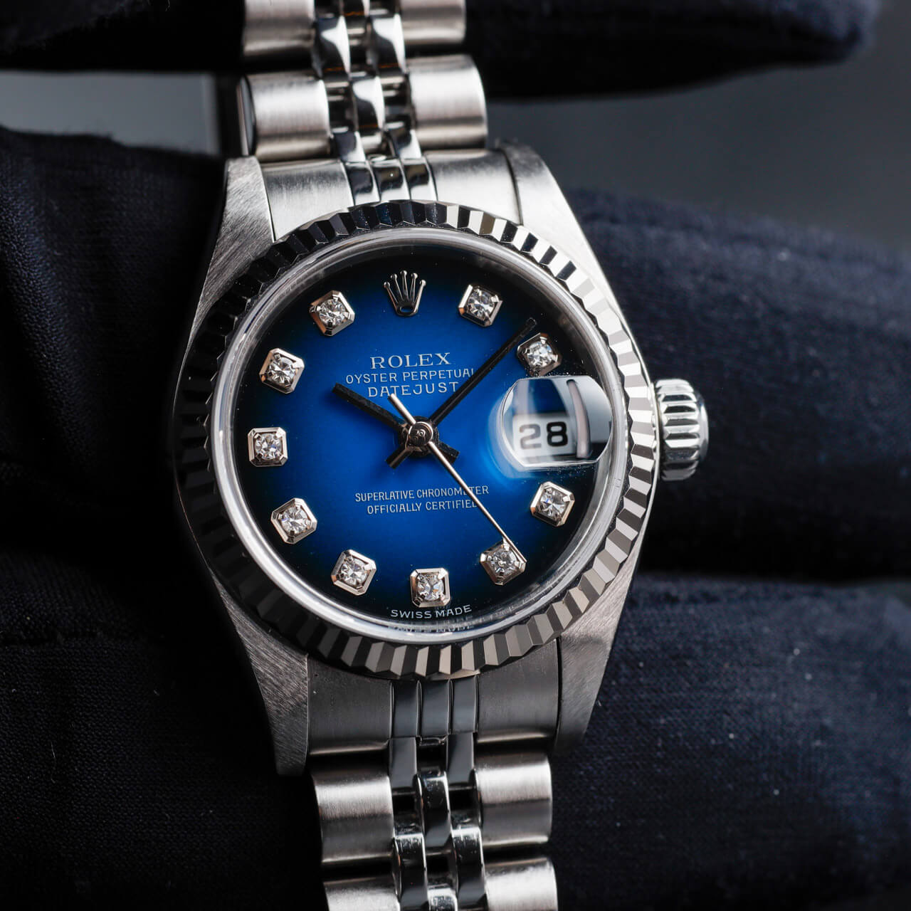 Rolex Lady-datejust 26 stahl/weißgold 8