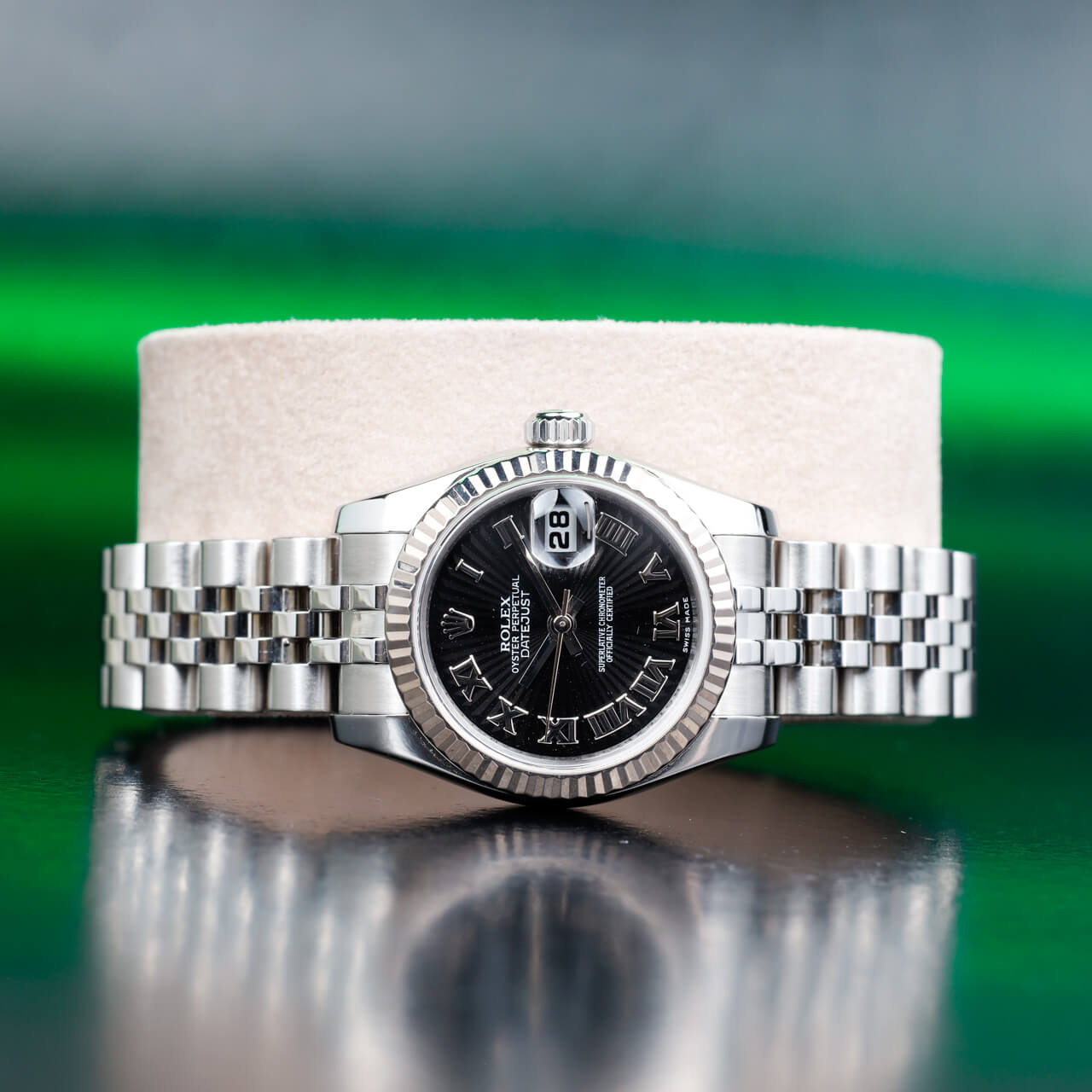 Rolex Lady-datejust 26 stahl/weißgold