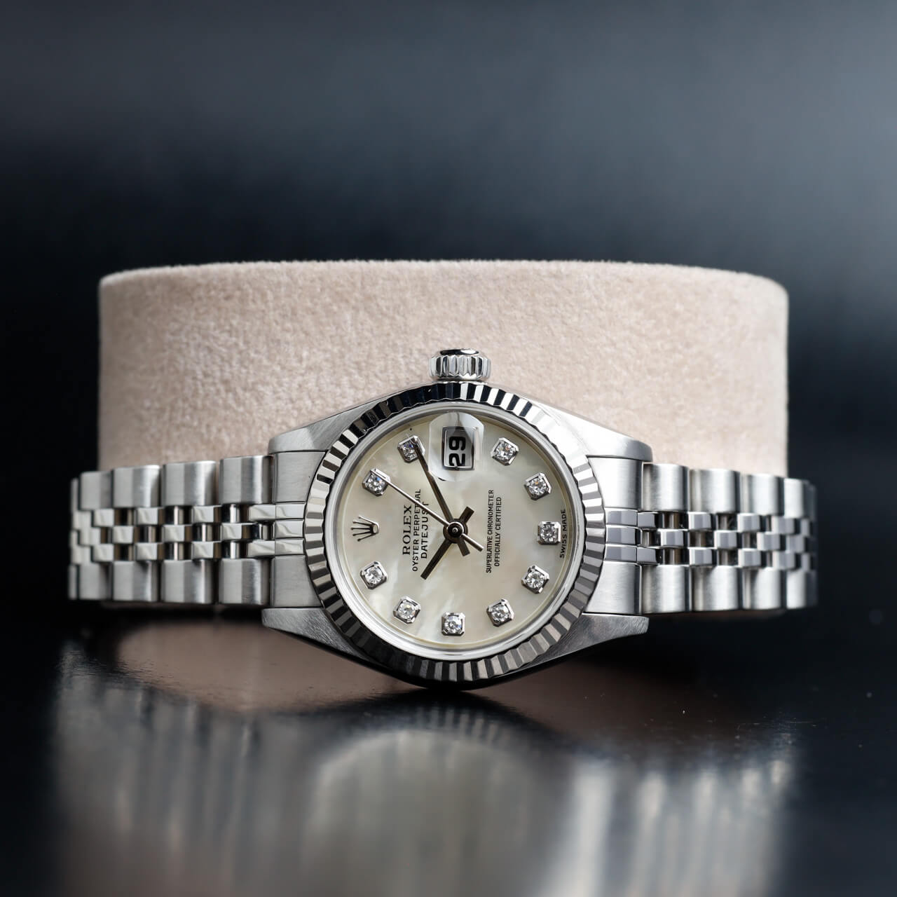 Rolex Lady-datejust 26 stahl/weißgold 2
