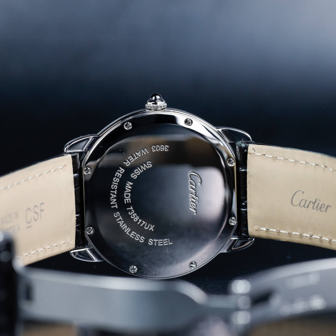 Cartier Ronde Solo With Natural Diamonds Customization acciaio 9