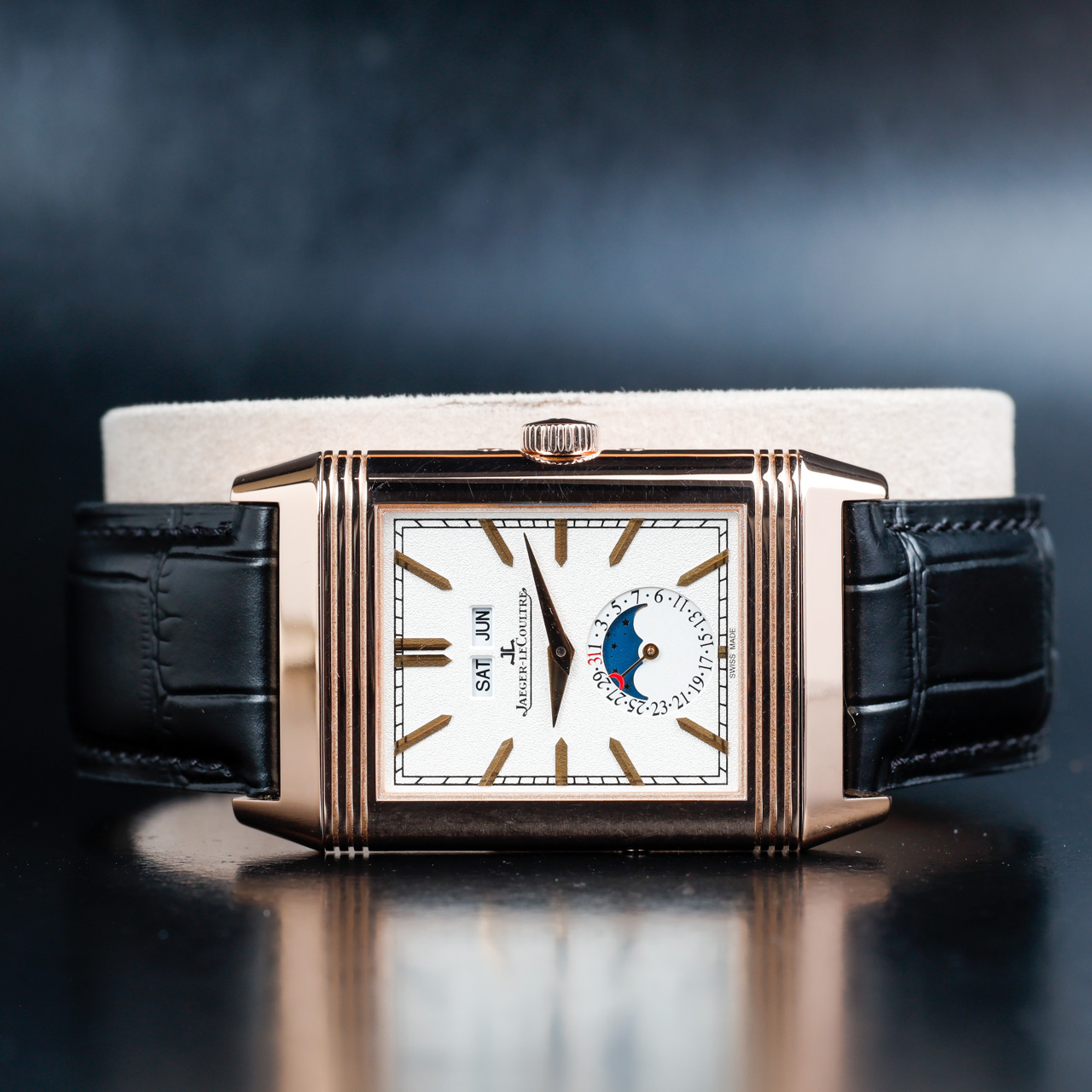 Jaeger-LeCoultre Reverso Tribute Duoface Calendar oro rosa 2