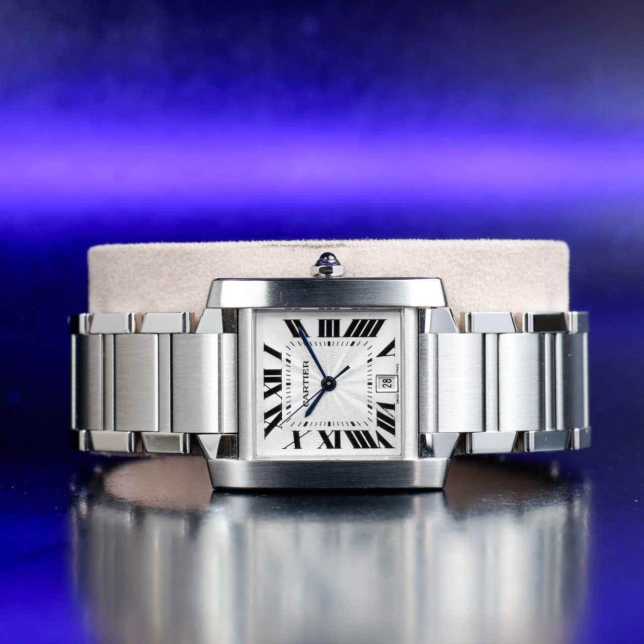 Cartier Tank FranÇaise acciaio