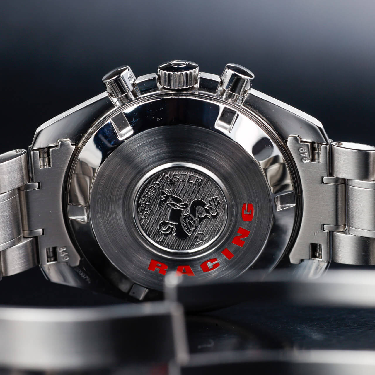 Oméga Speedmaster Racing acier 11