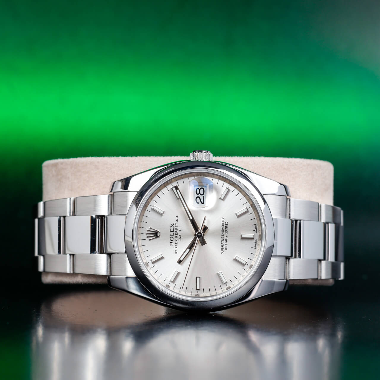 Rolex Oyster Perpetual Date 34 stahl