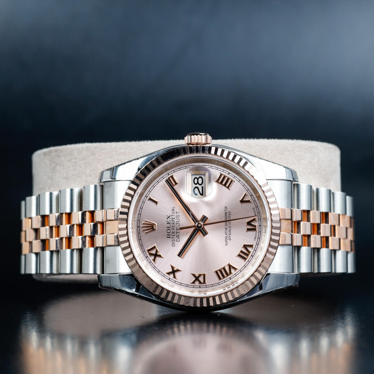 Rolex Datejust 36 steel/pink gold 2