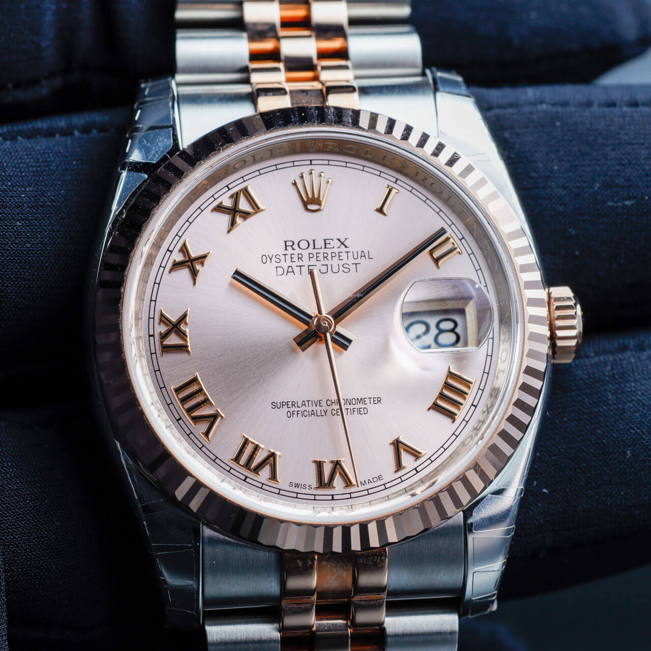 Rolex Datejust 36 steel/pink gold 10