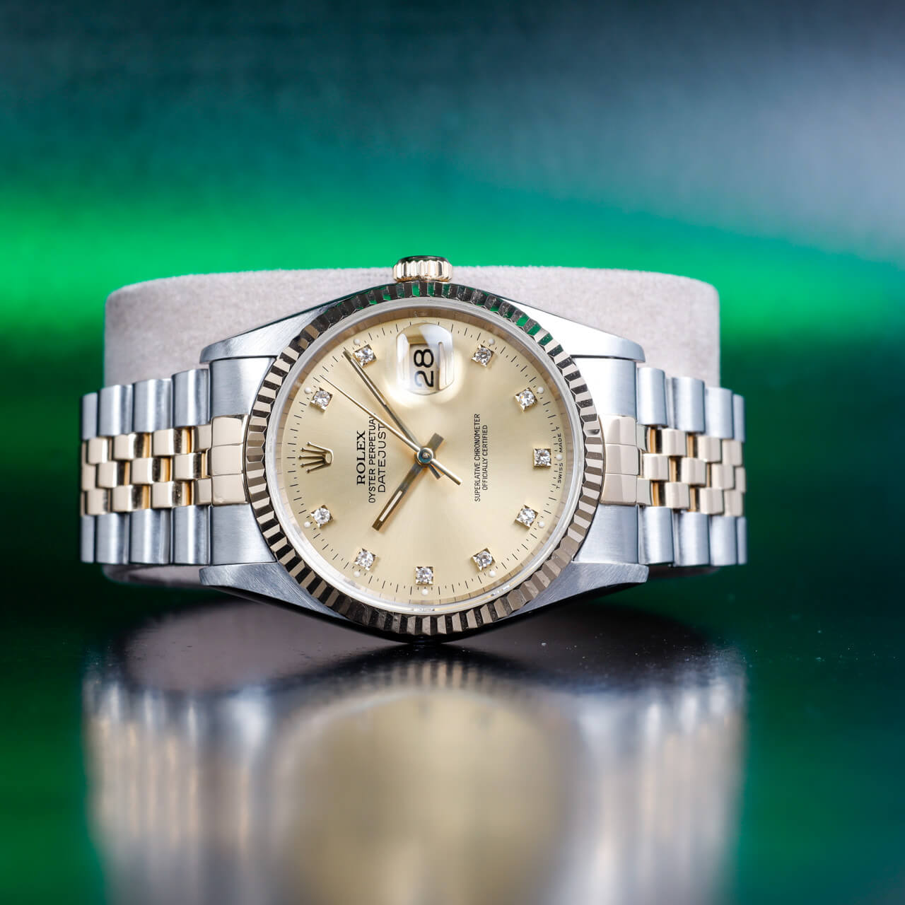 Rolex Datejust 36 acier/or jaune