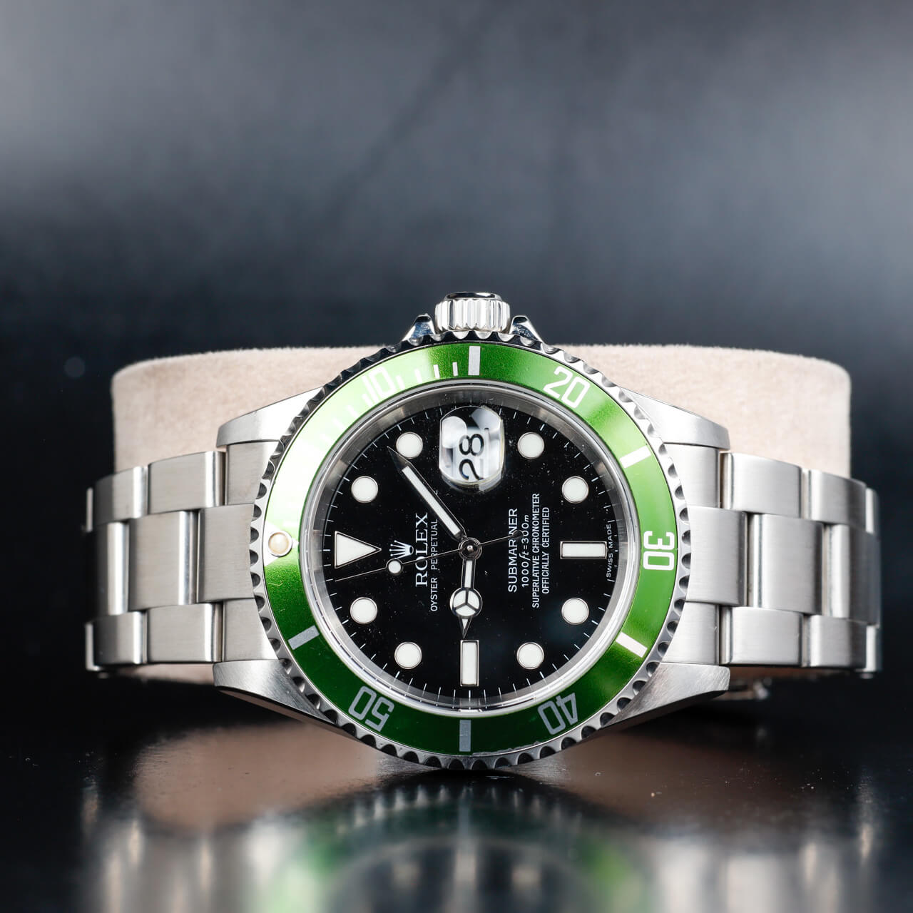 Rolex Submariner Datum kermit stahl 2
