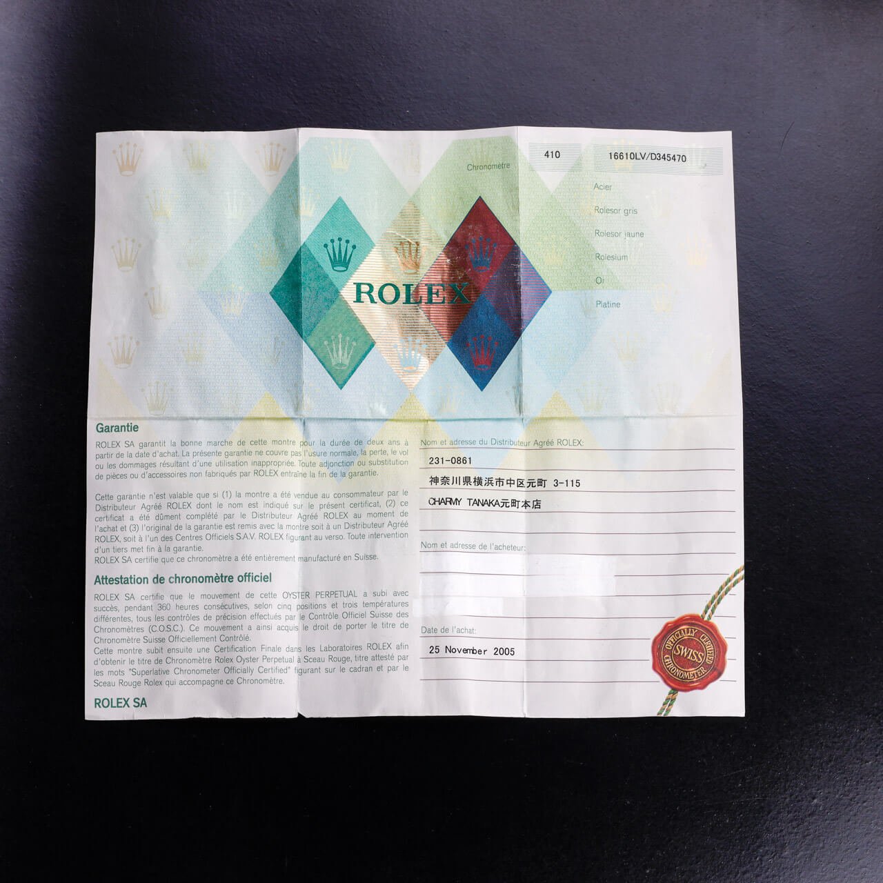 Rolex Submariner Datum kermit stahl 13