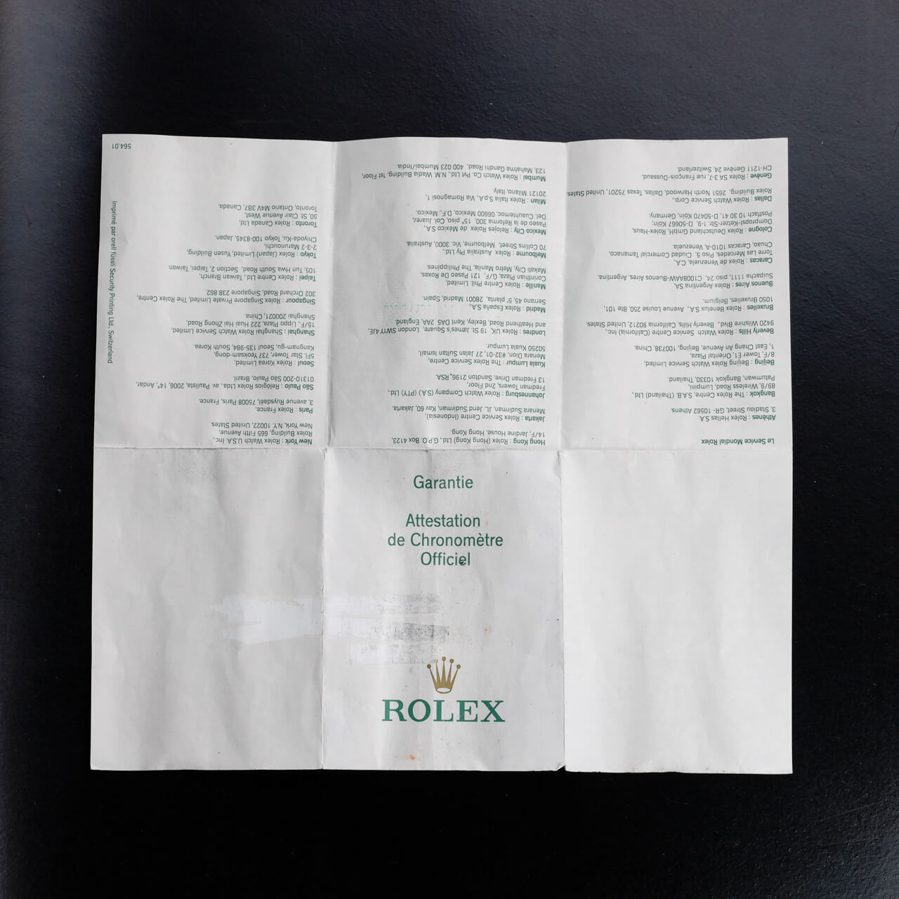 Rolex Submariner Datum kermit stahl 14