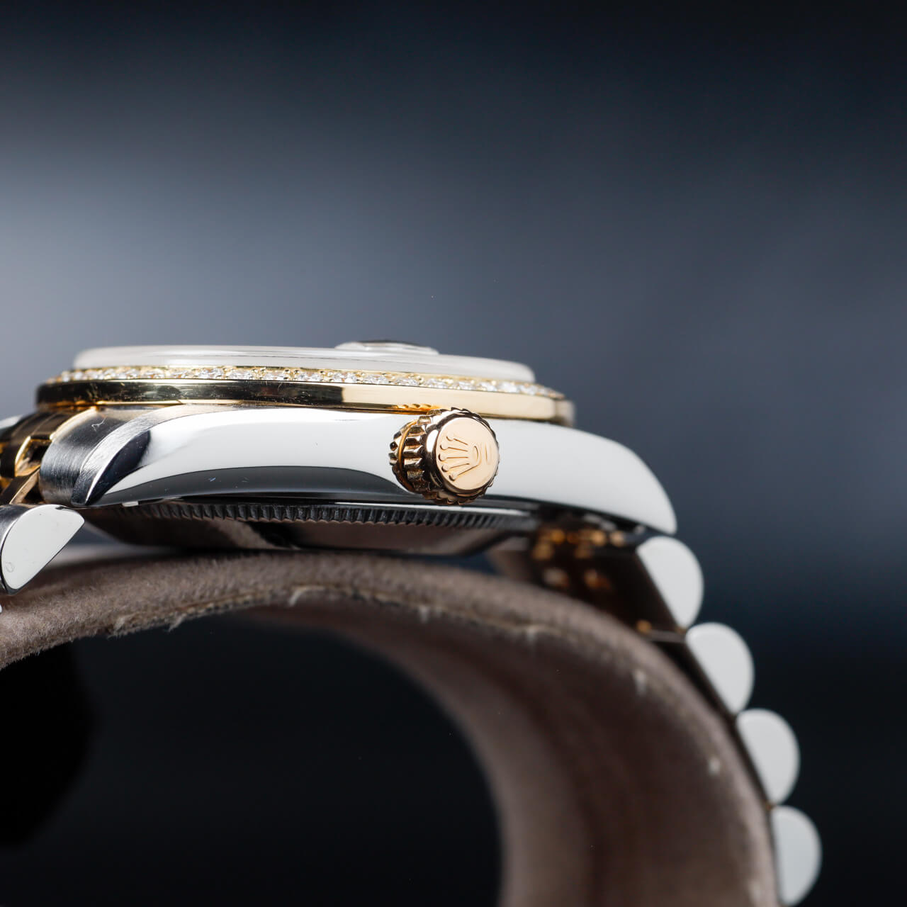 Rolex Datejust 31 Mit Natürlichen Diamanten Personalisierung stahl/gelbgold 7