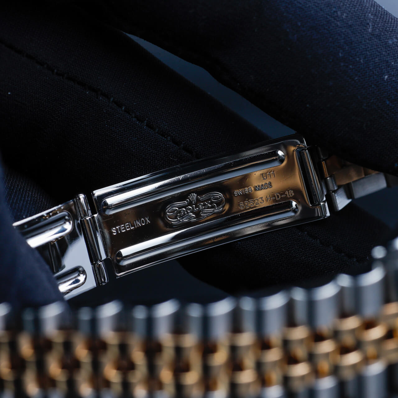 Rolex Datejust 31 Mit Natürlichen Diamanten Personalisierung stahl/gelbgold 12