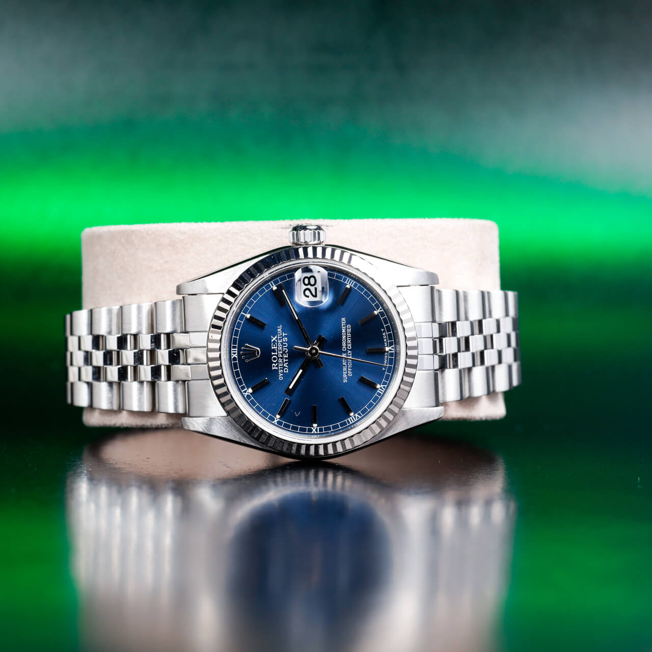 Rolex Datejust 31 acciaio/oro bianco