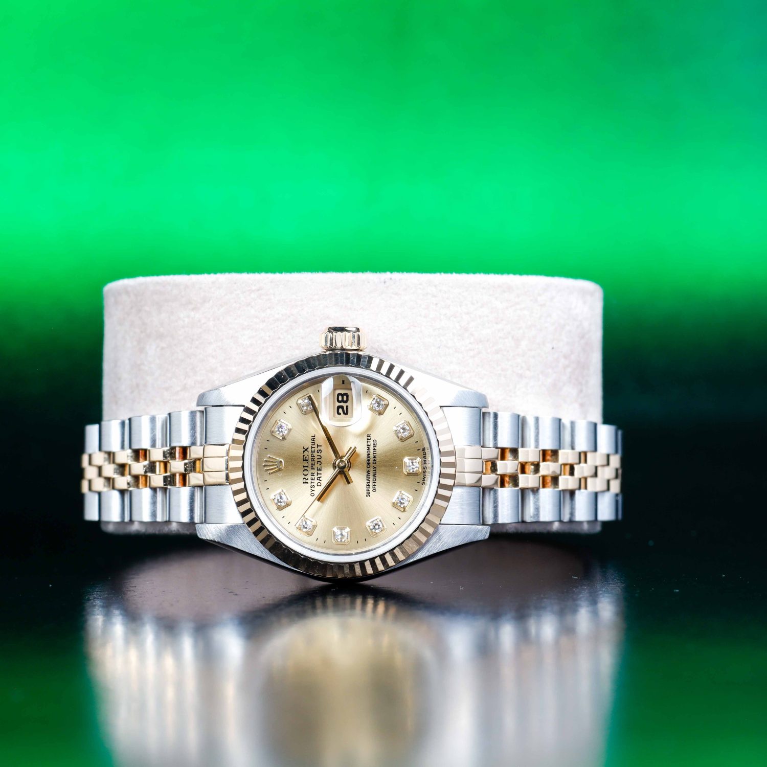 Rolex Lady-datejust 26 acier/or jaune