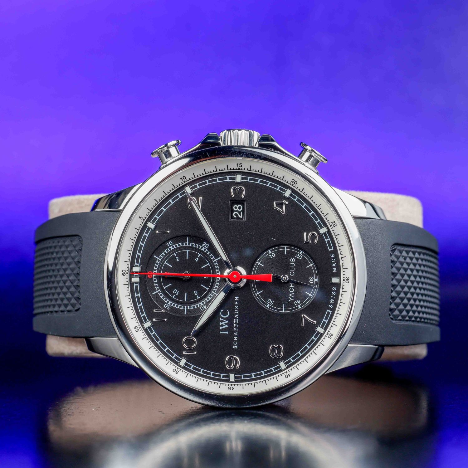 IWC Chronographe Du Yacht Club Portugais acier
