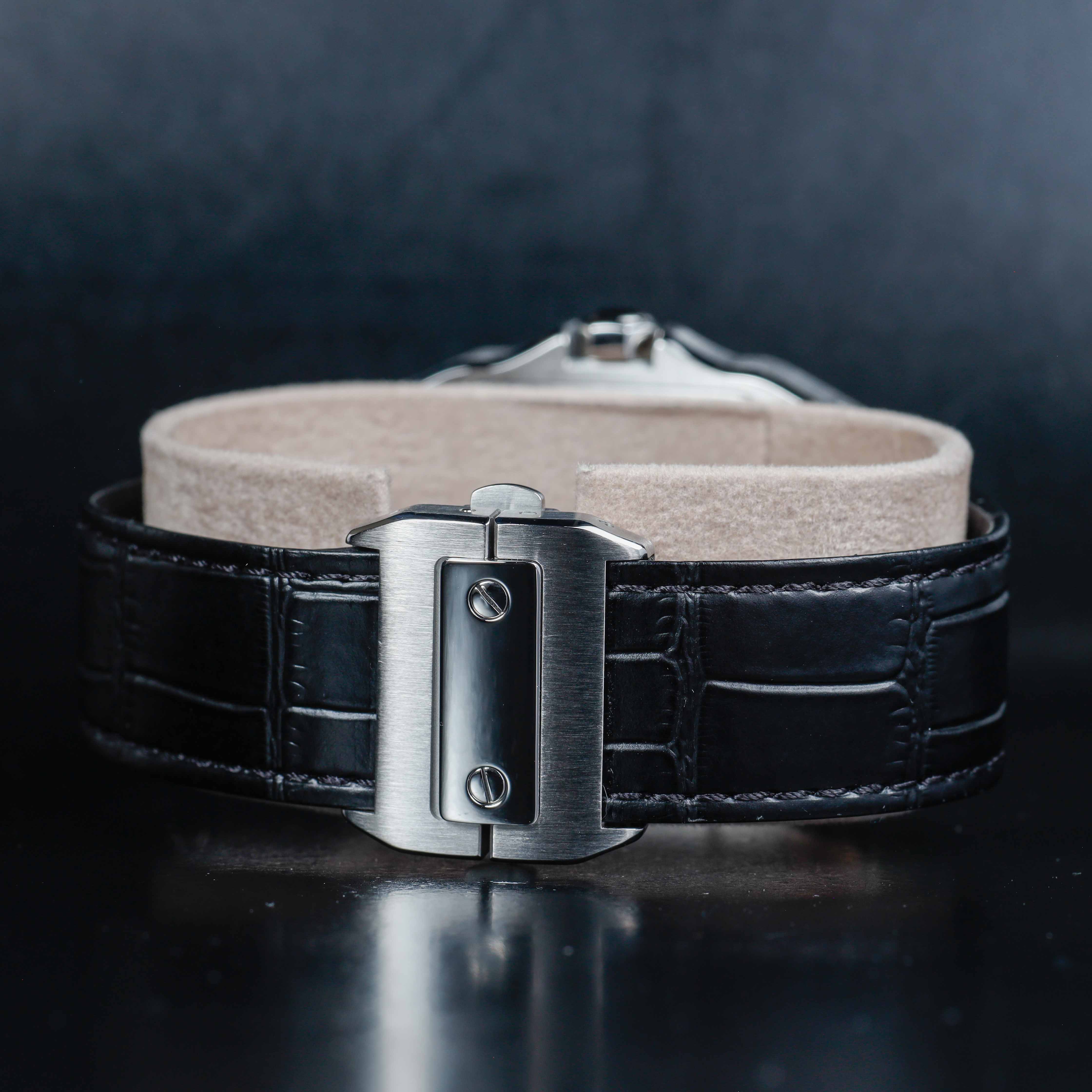 Cartier Santos 100 acciaio 3