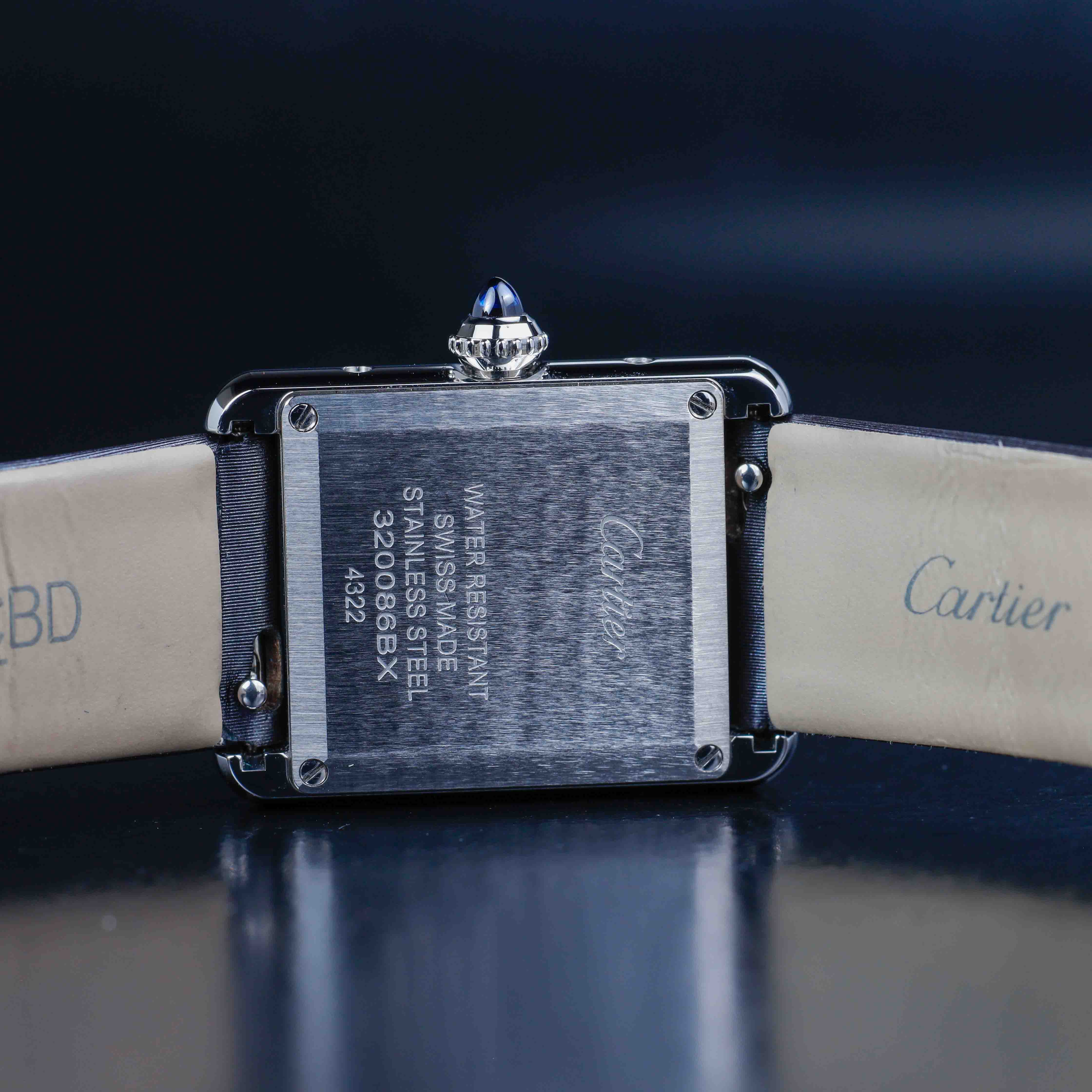 Cartier Panzer Must Mit Natürlichen Diamanten Personalisierung stahl 9