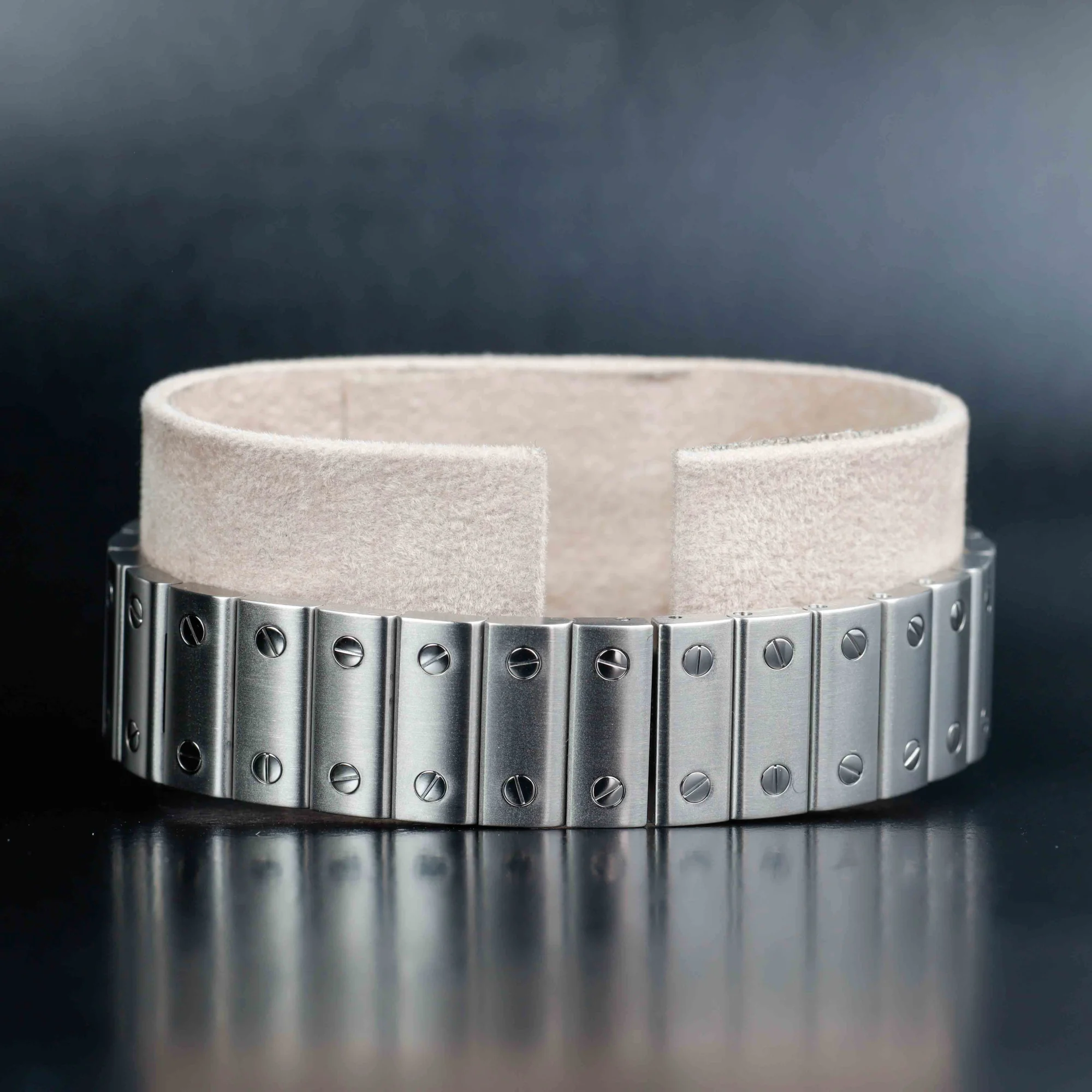 Cartier Santos Galbée stahl 4