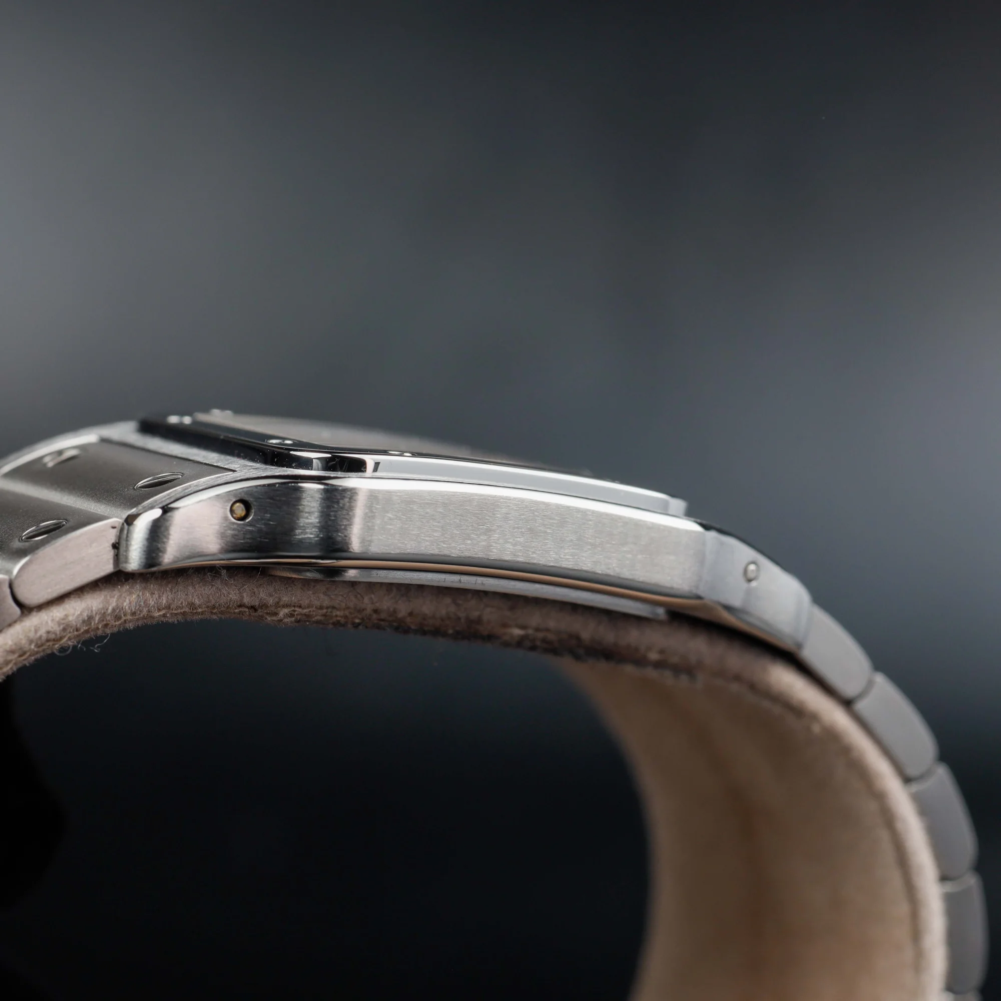 Cartier Santos Galbée stahl 6