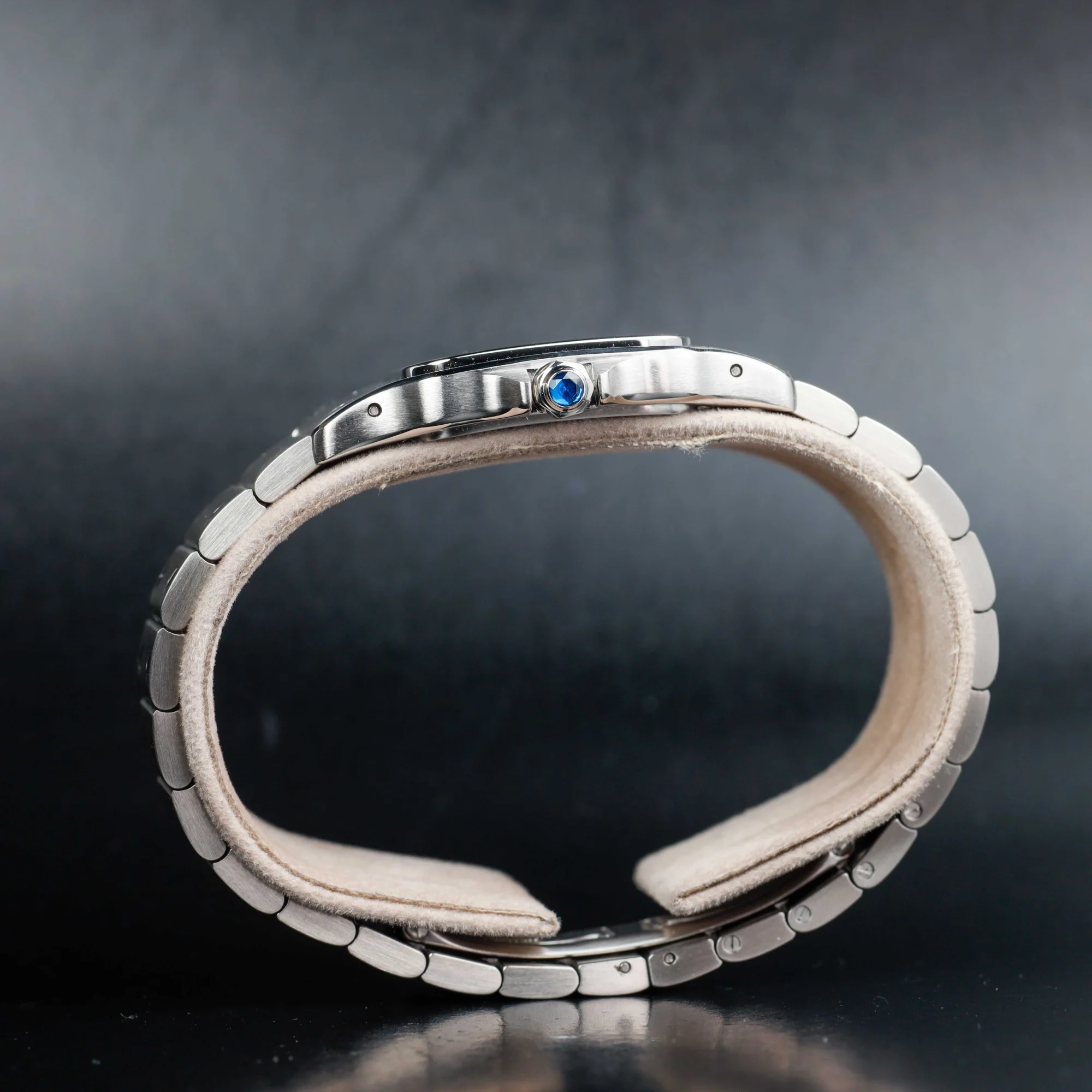 Cartier Santos Galbée stahl 8