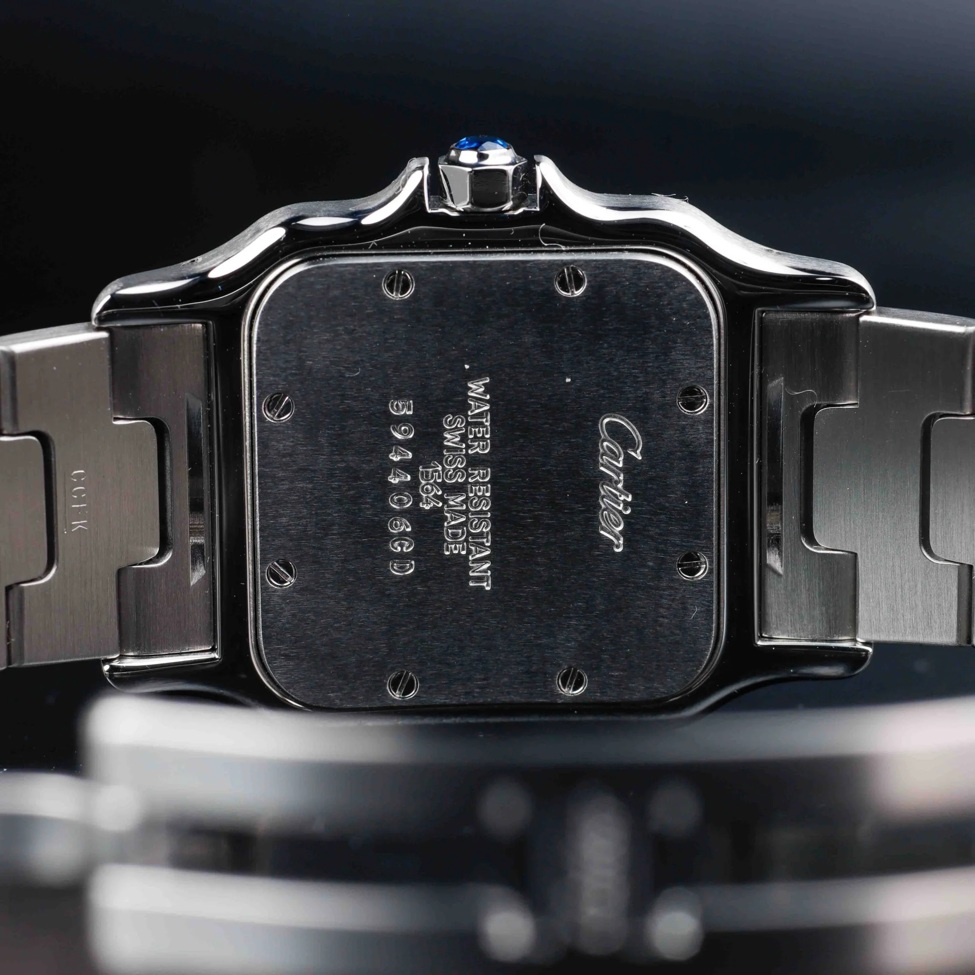 Cartier Santos Galbée stahl 11