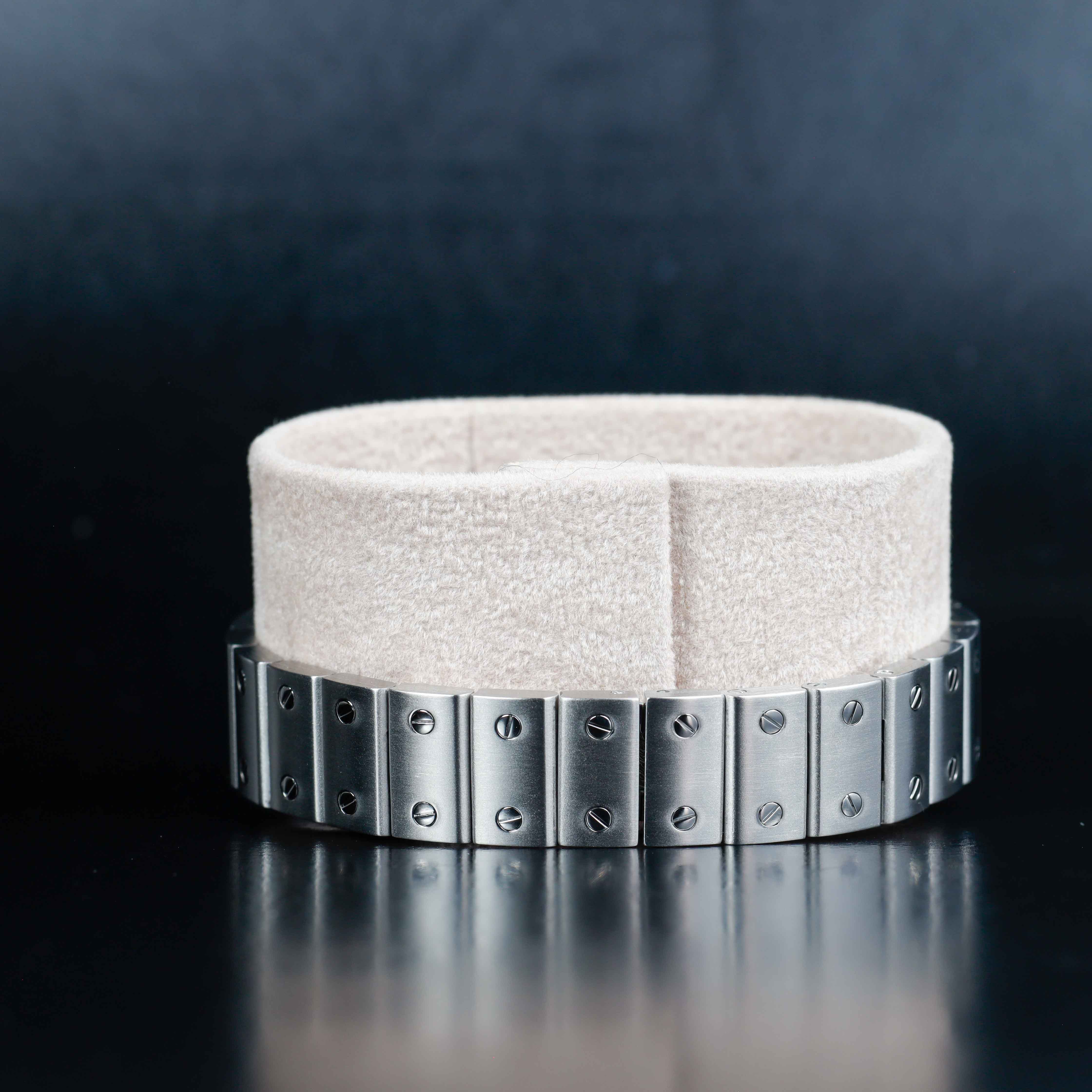 Cartier Santos GalbÉe With Natural Diamonds Customization acciaio 4