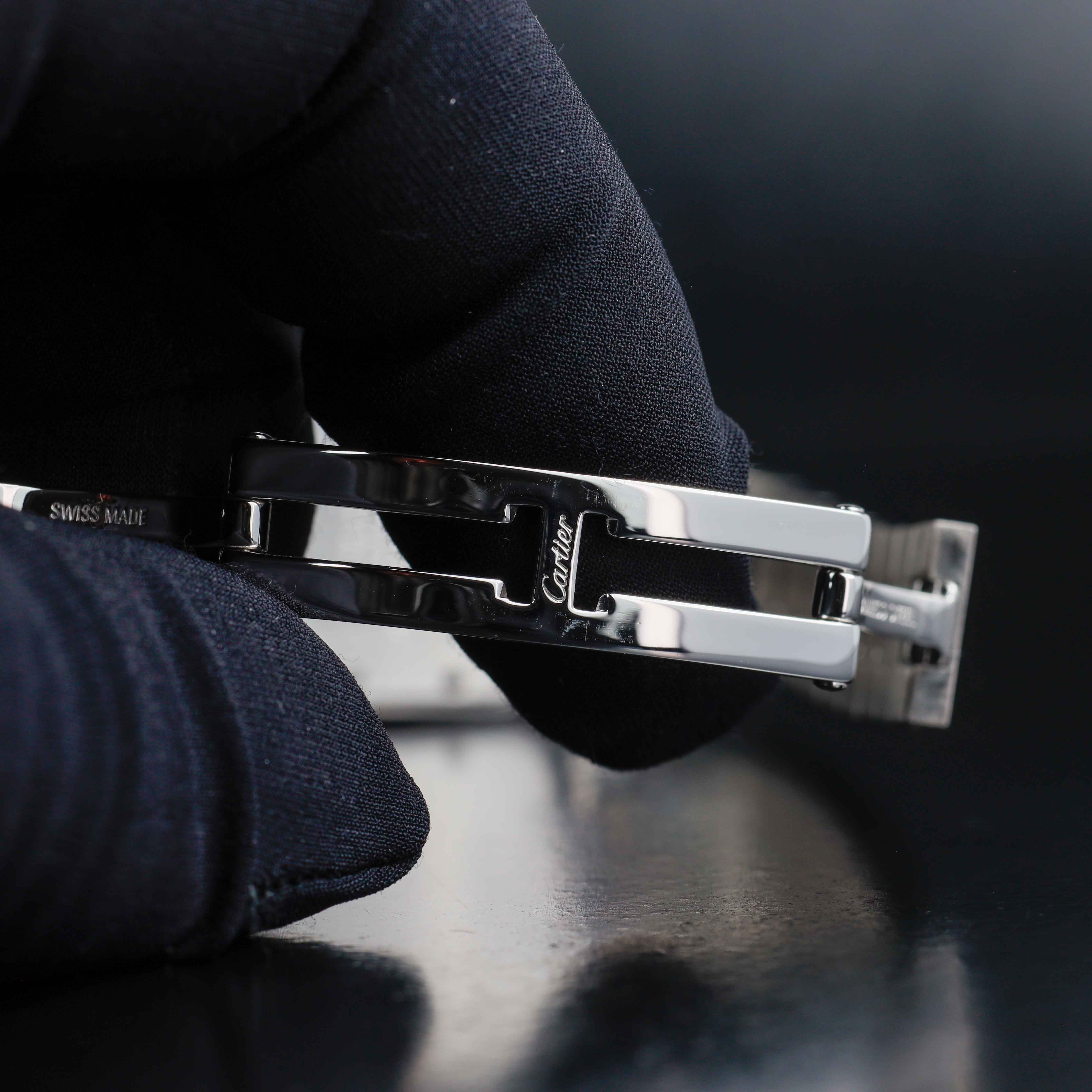 Cartier Santos GalbÉe With Natural Diamonds Customization acciaio 12