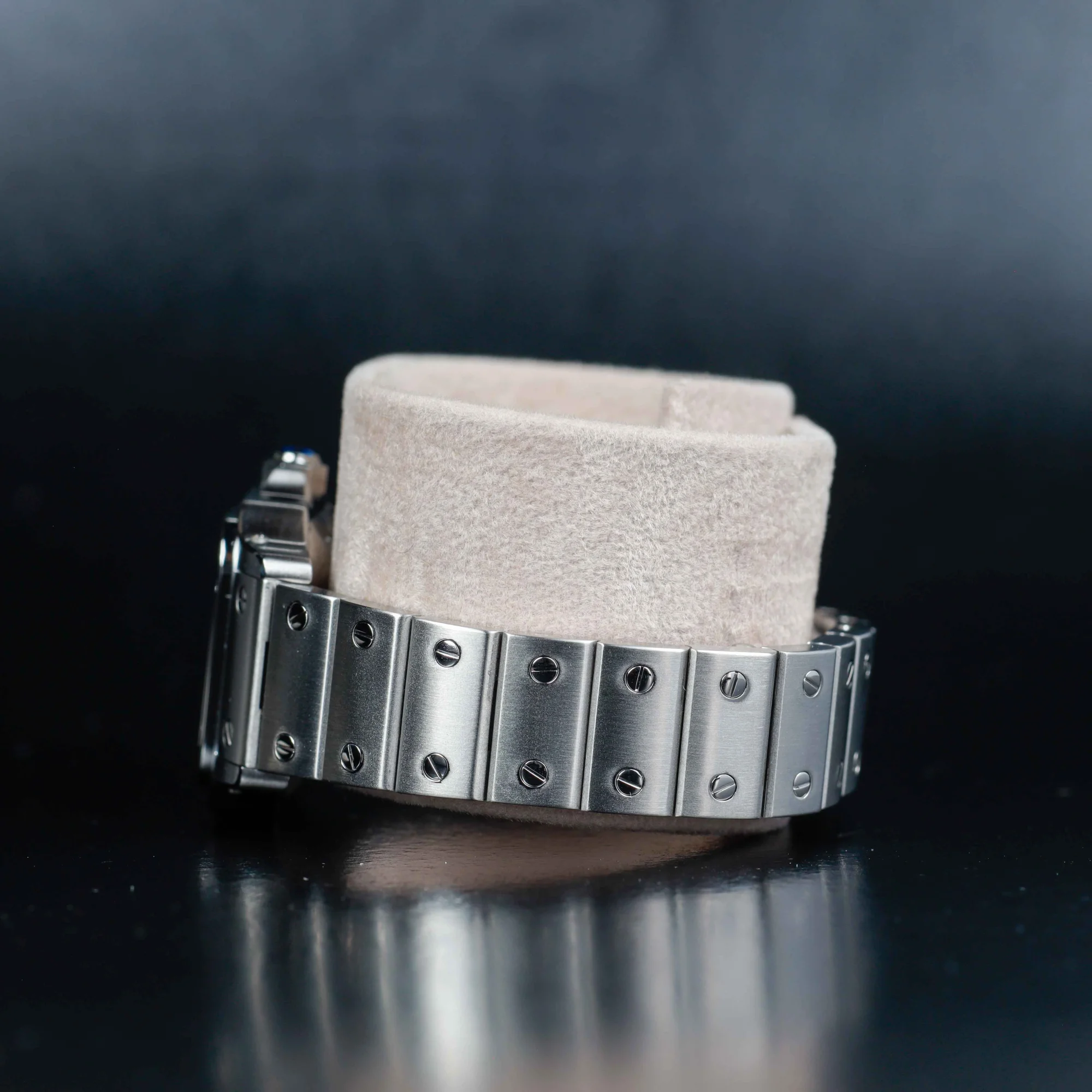 Cartier Santos GalbÉe acier 3