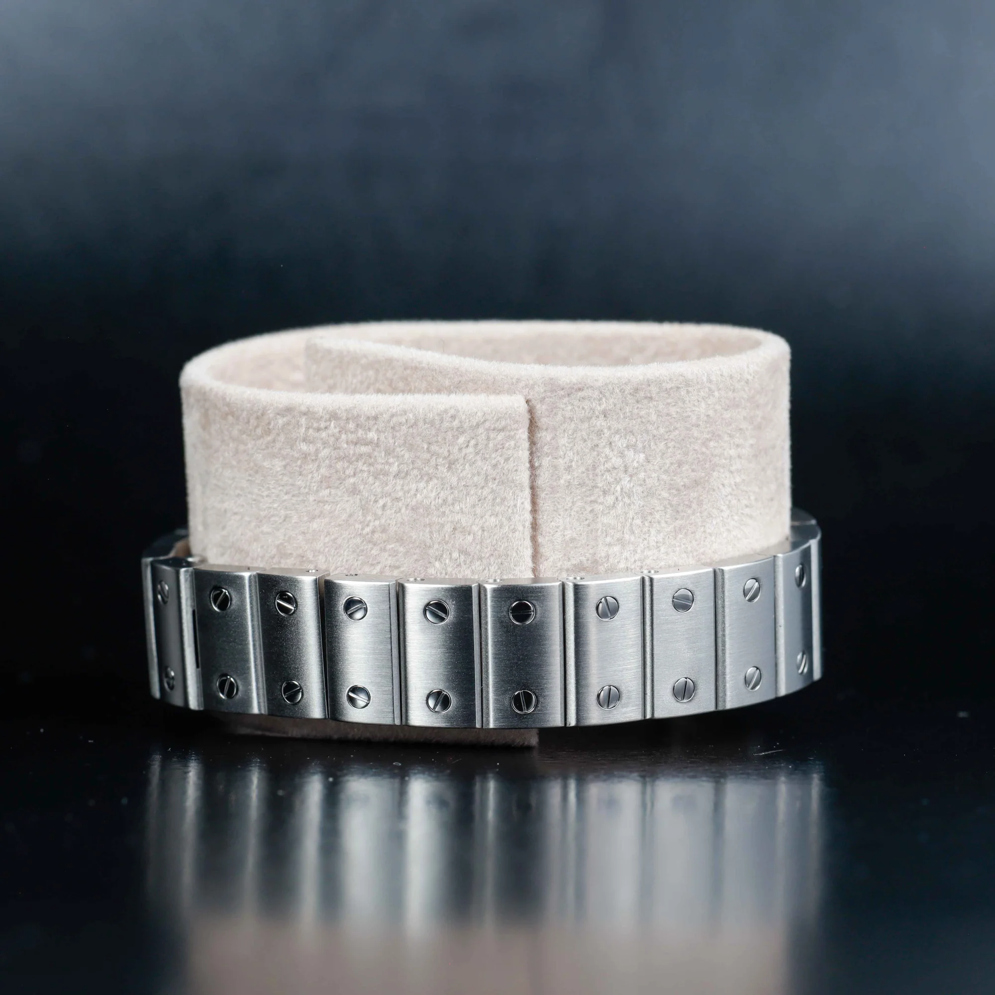 Cartier Santos GalbÉe acier 4