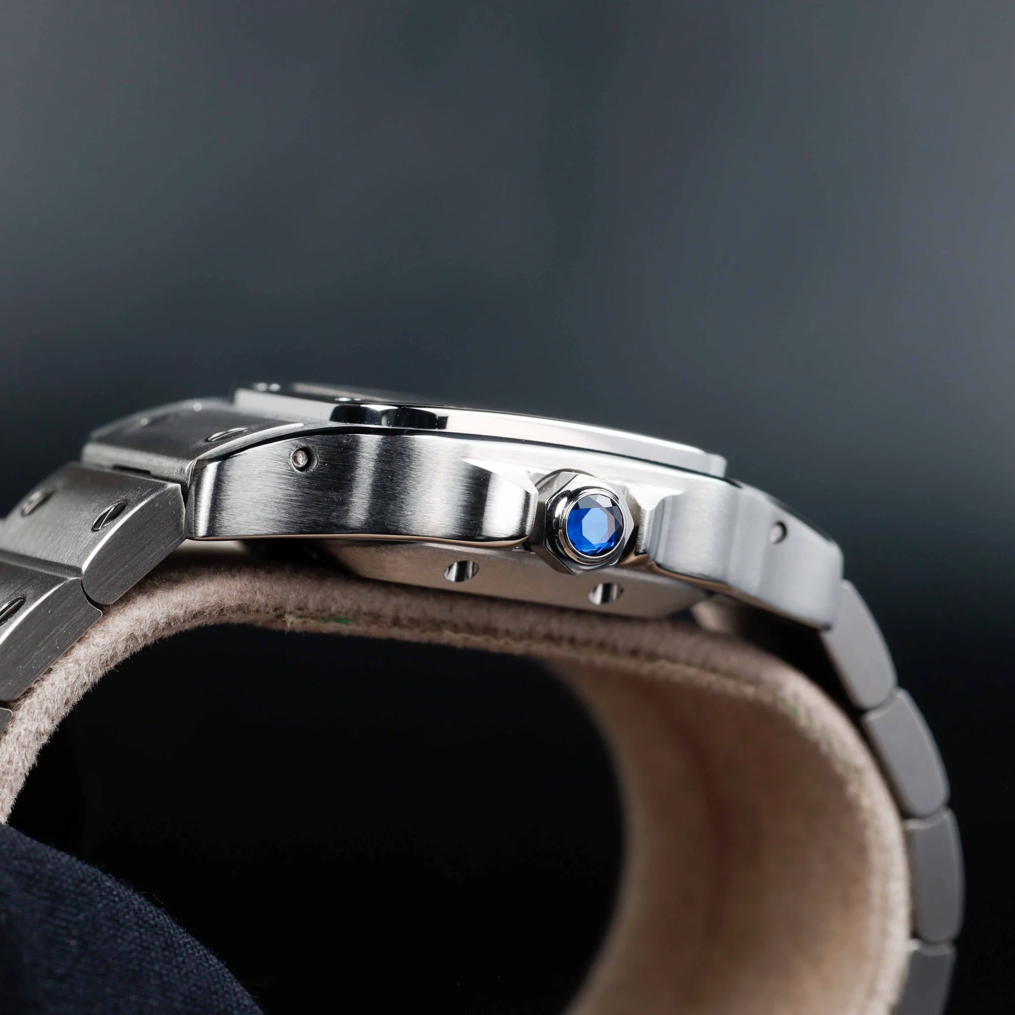 Cartier Santos GalbÉe acier 7