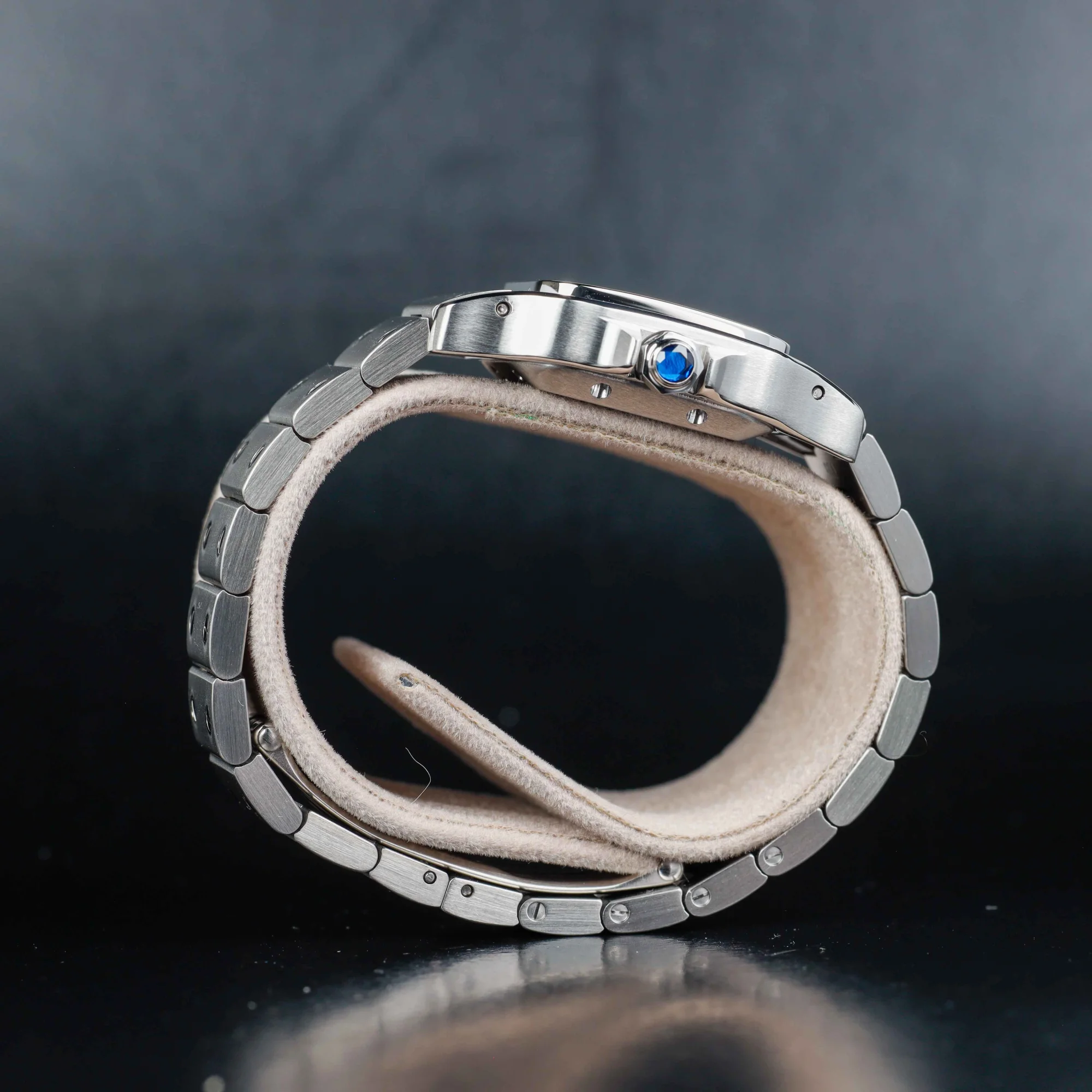 Cartier Santos GalbÉe acier 8